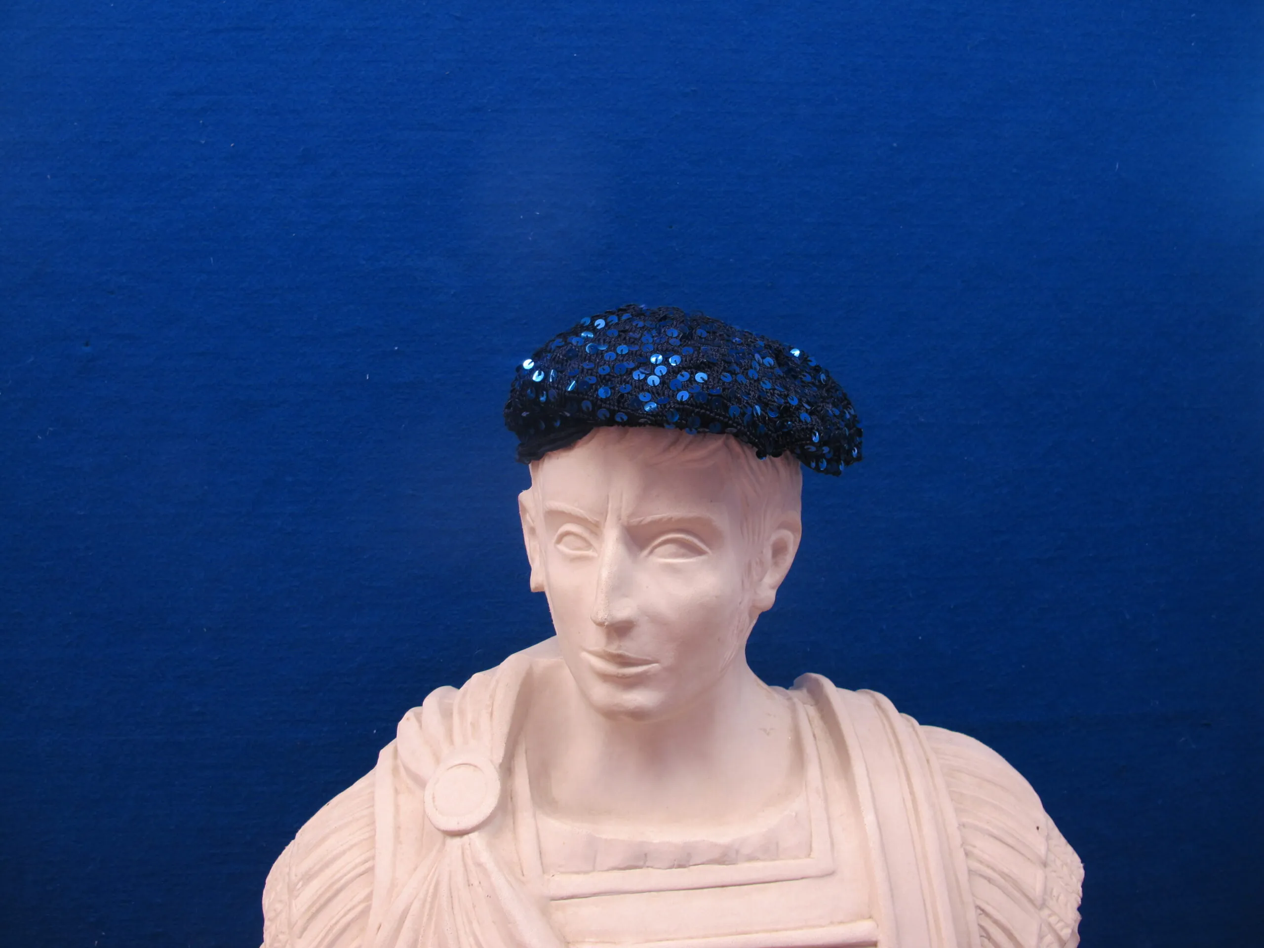 Kopfbedeckung 11 blau