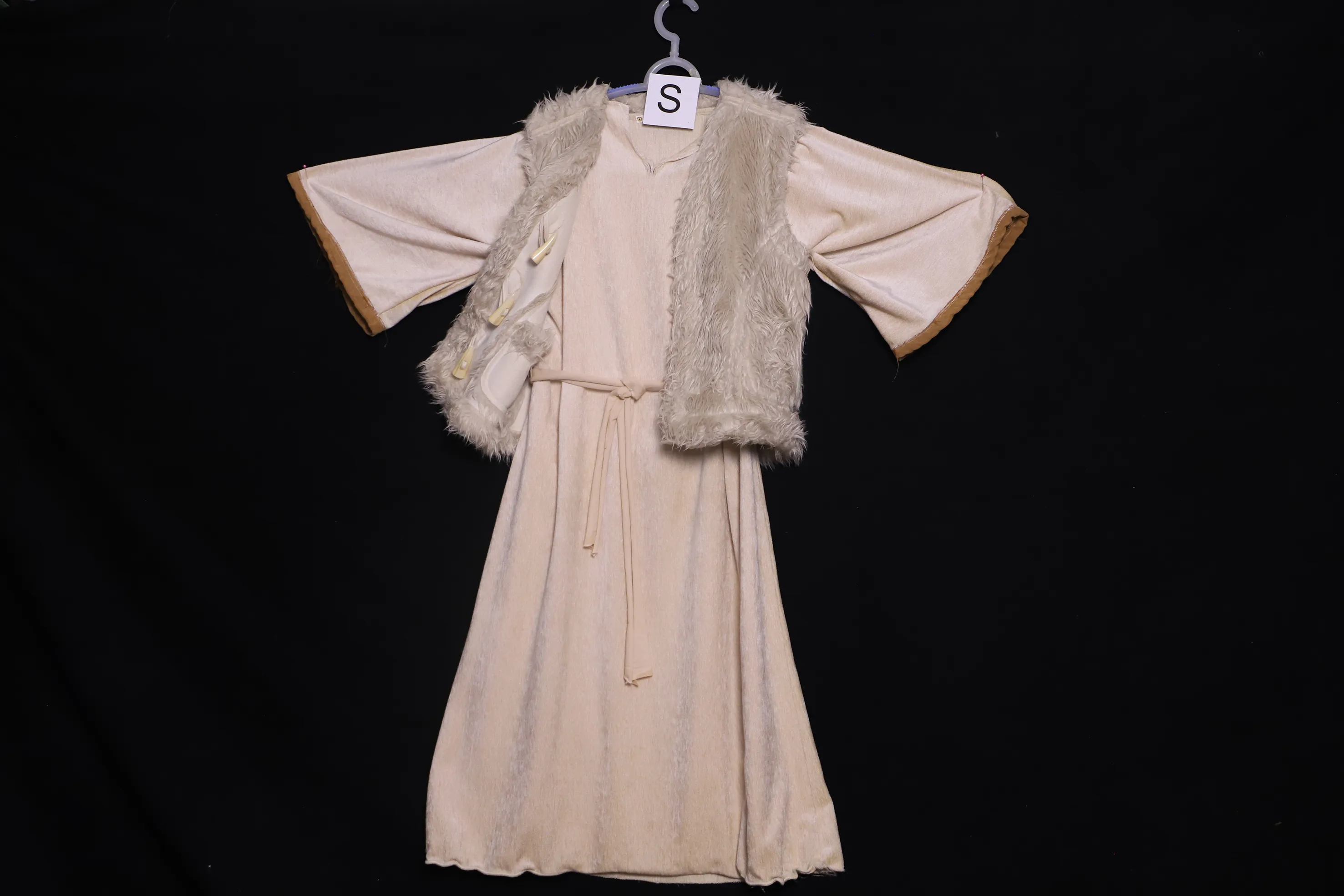 Verkleidung S mit Veste, beige ( S0862 )