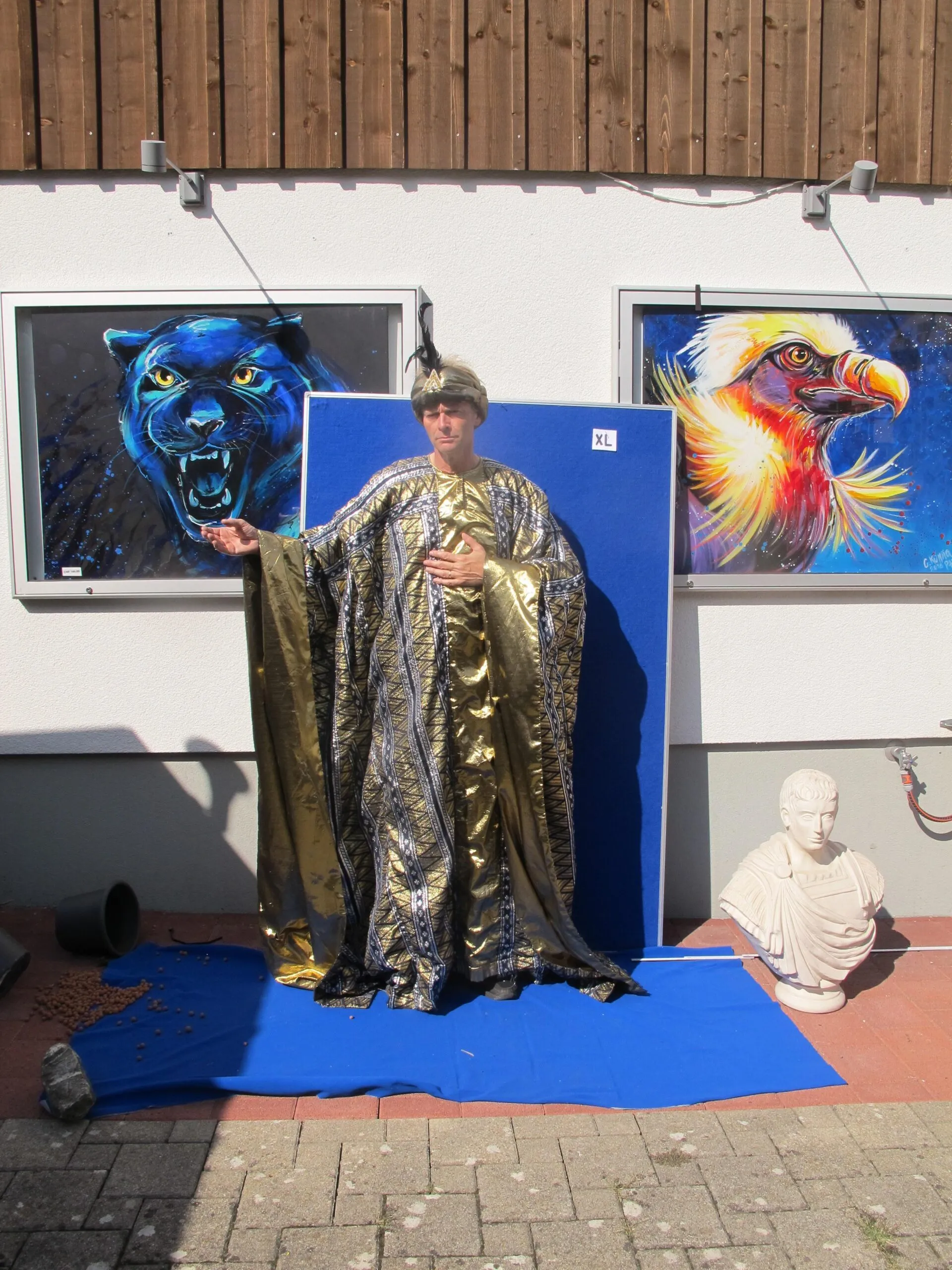 Kostüm König riesig