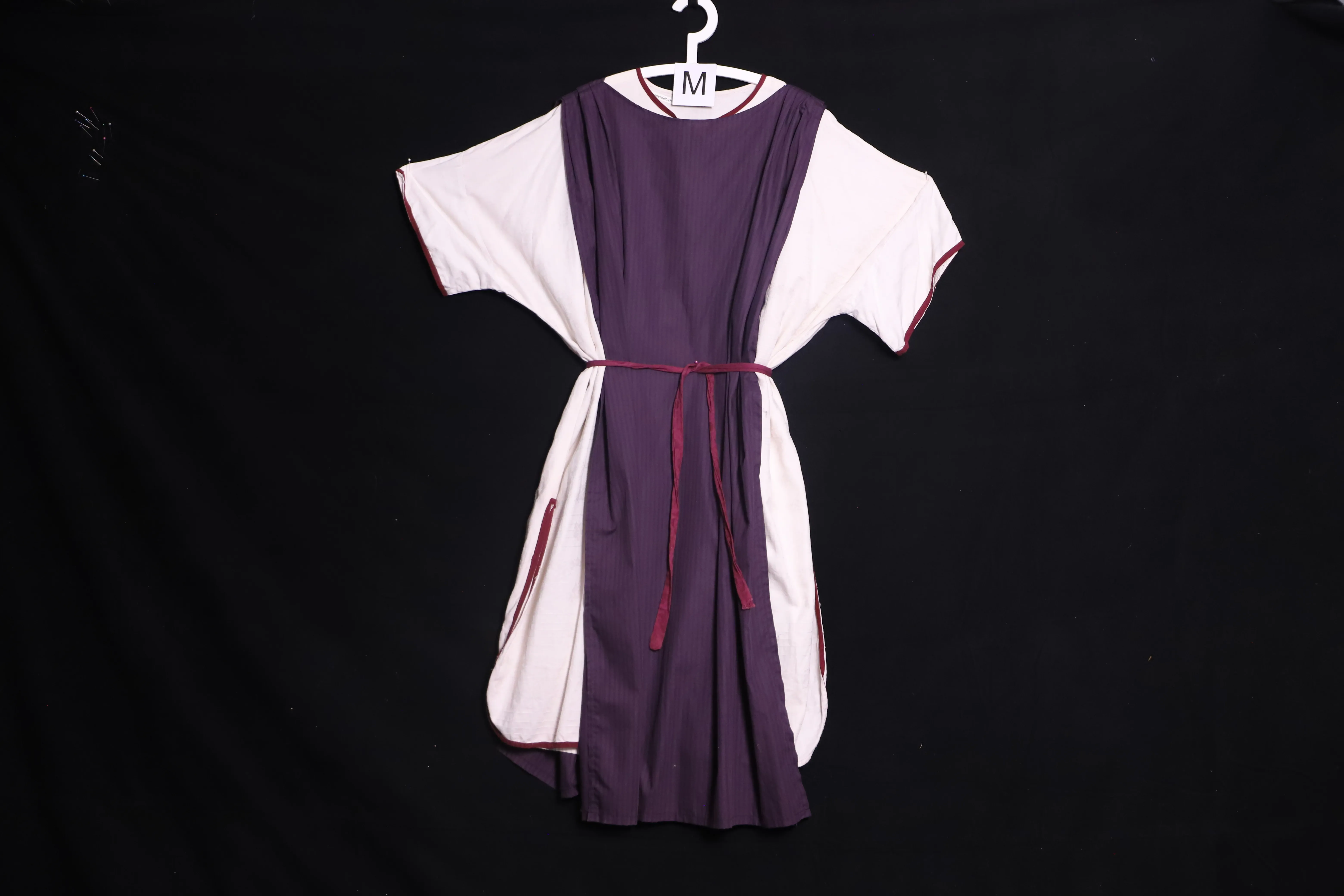 Verkleidung M, weiss-violett ( M0111 )