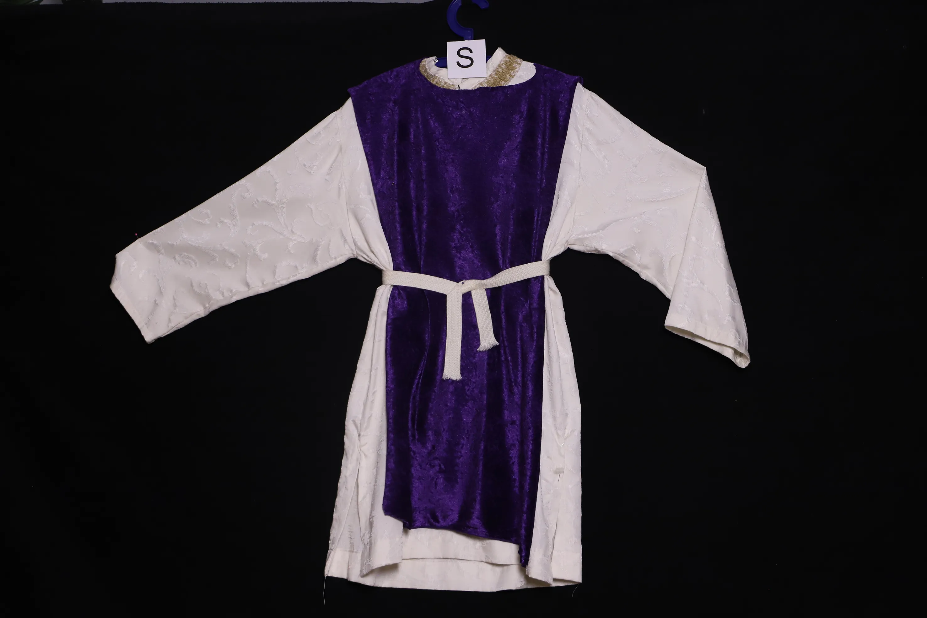 Verkleidung S, weiss-violett ( S01107 )