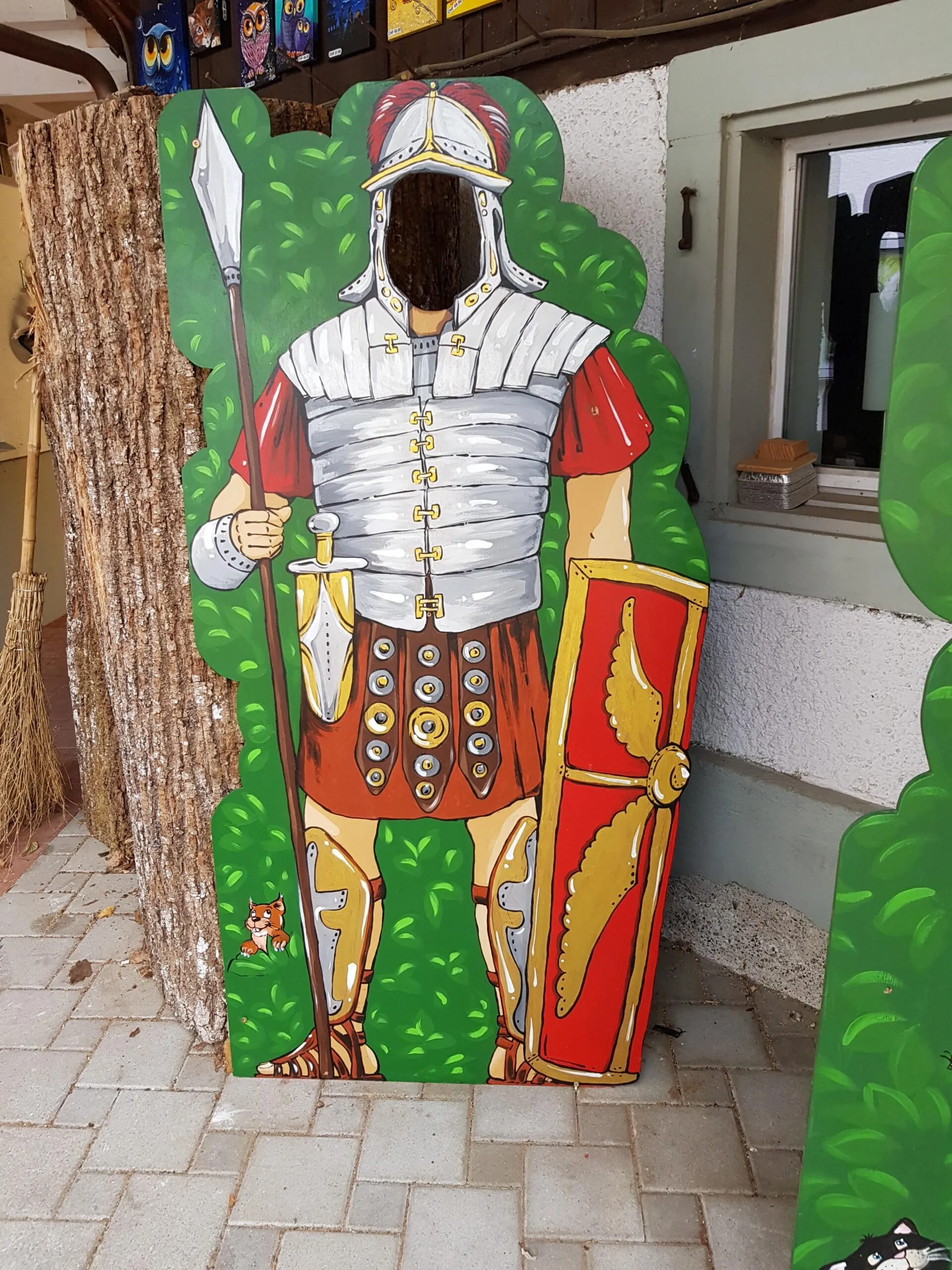 Figur Römer Selfies