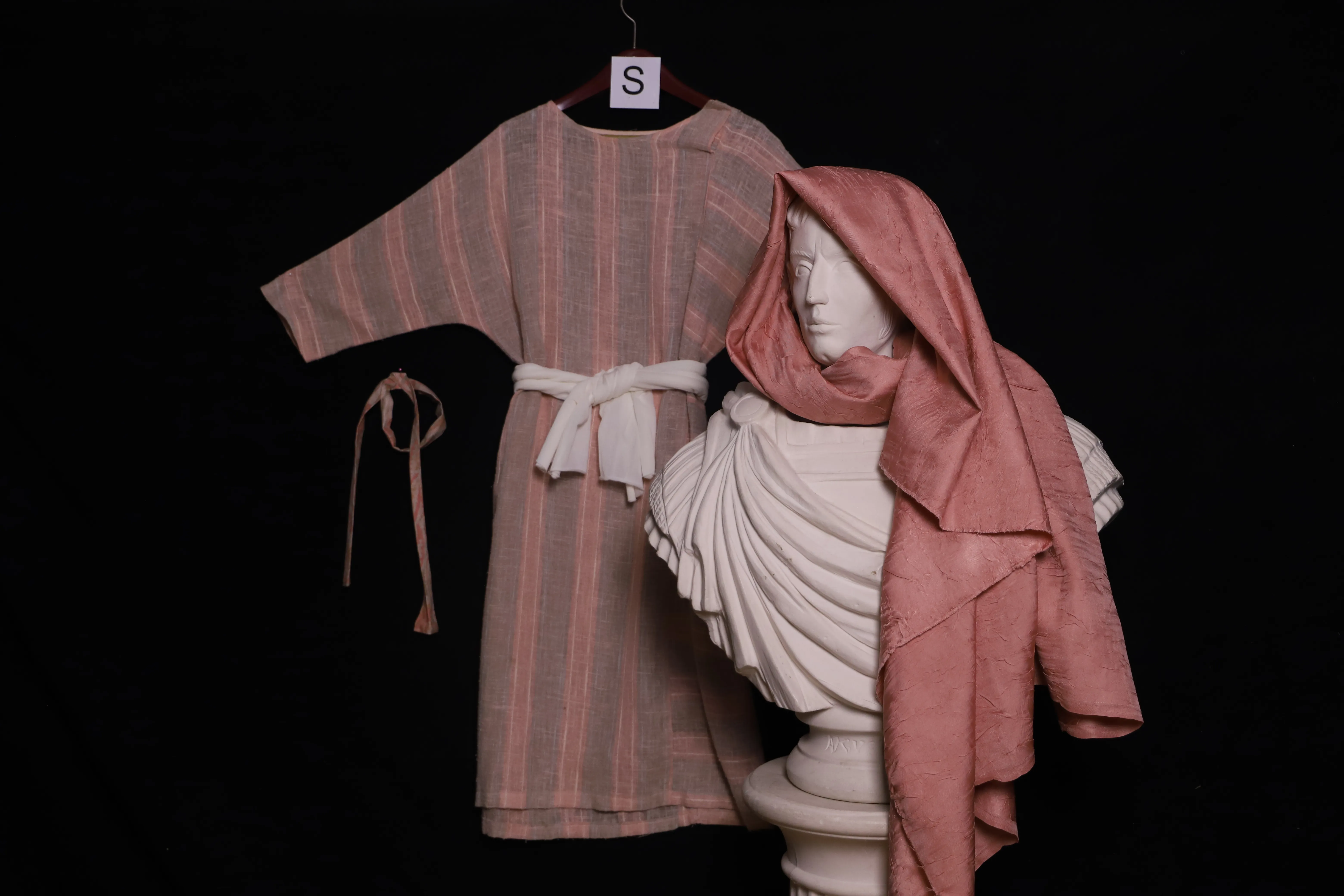 Verkleidung S mit Kopfbedeckung, pink ( S0544 )