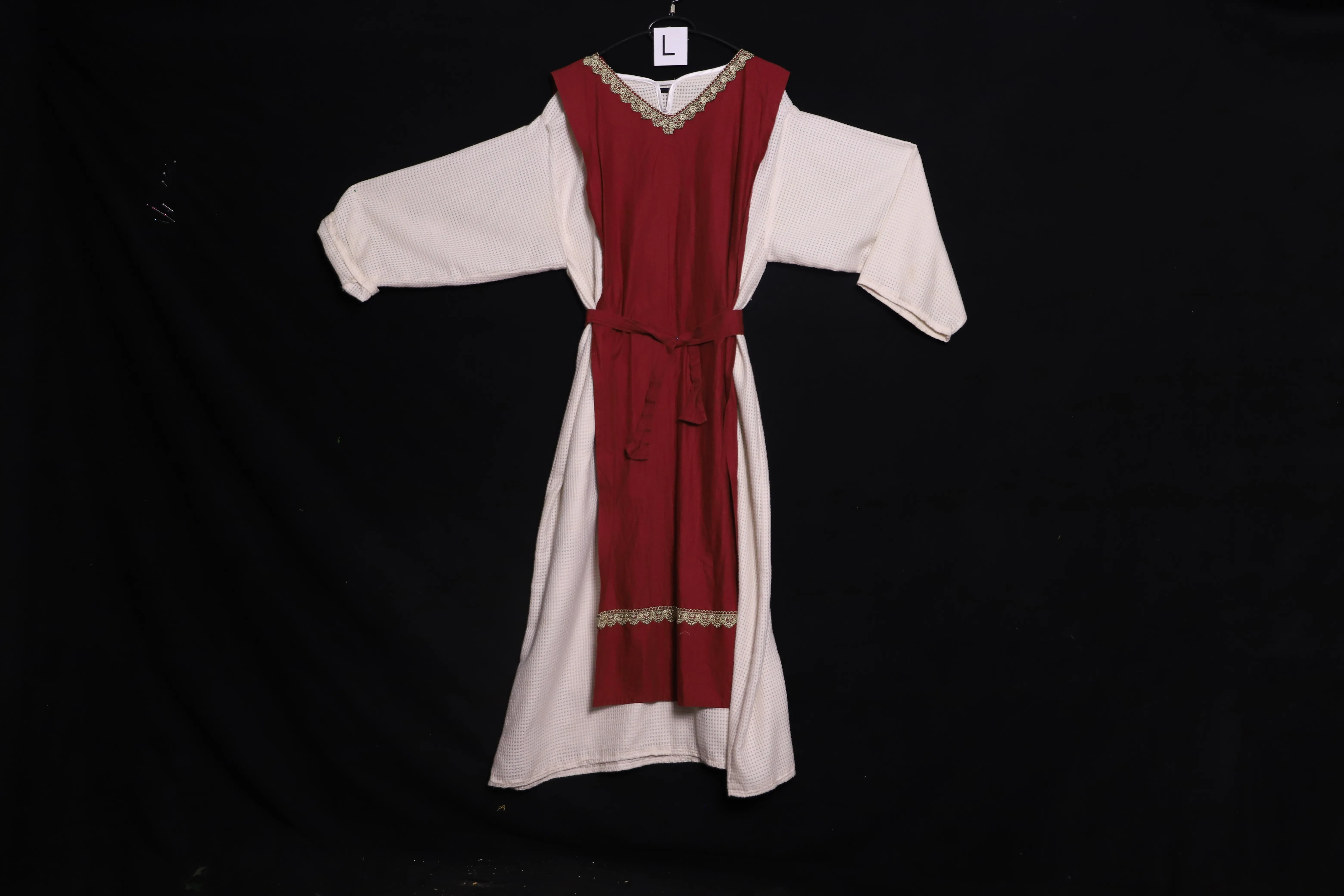 Verkleidung L, weiss-rot ( L0161 )