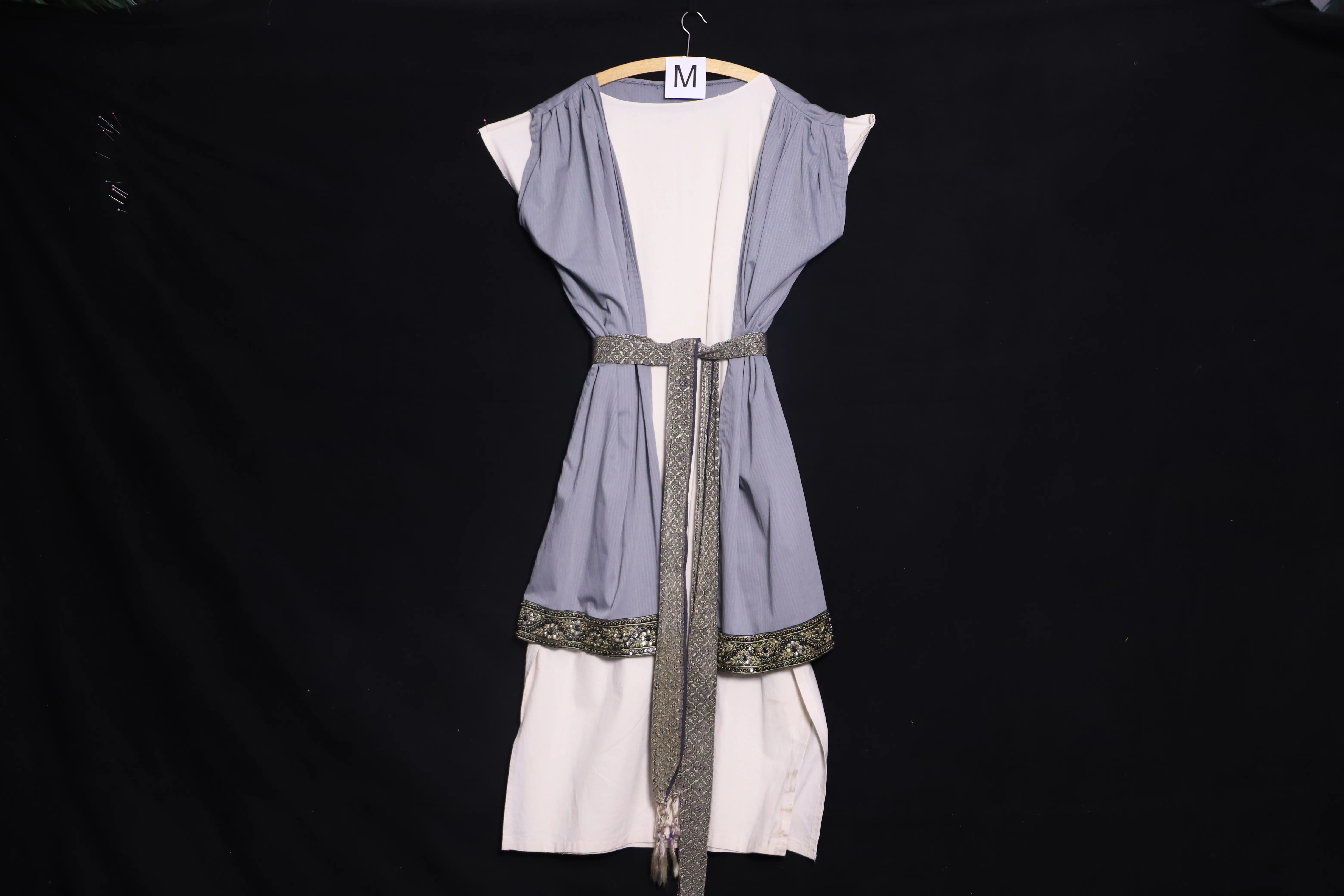 Verkleidung M, weiss-blau ( M0120 )