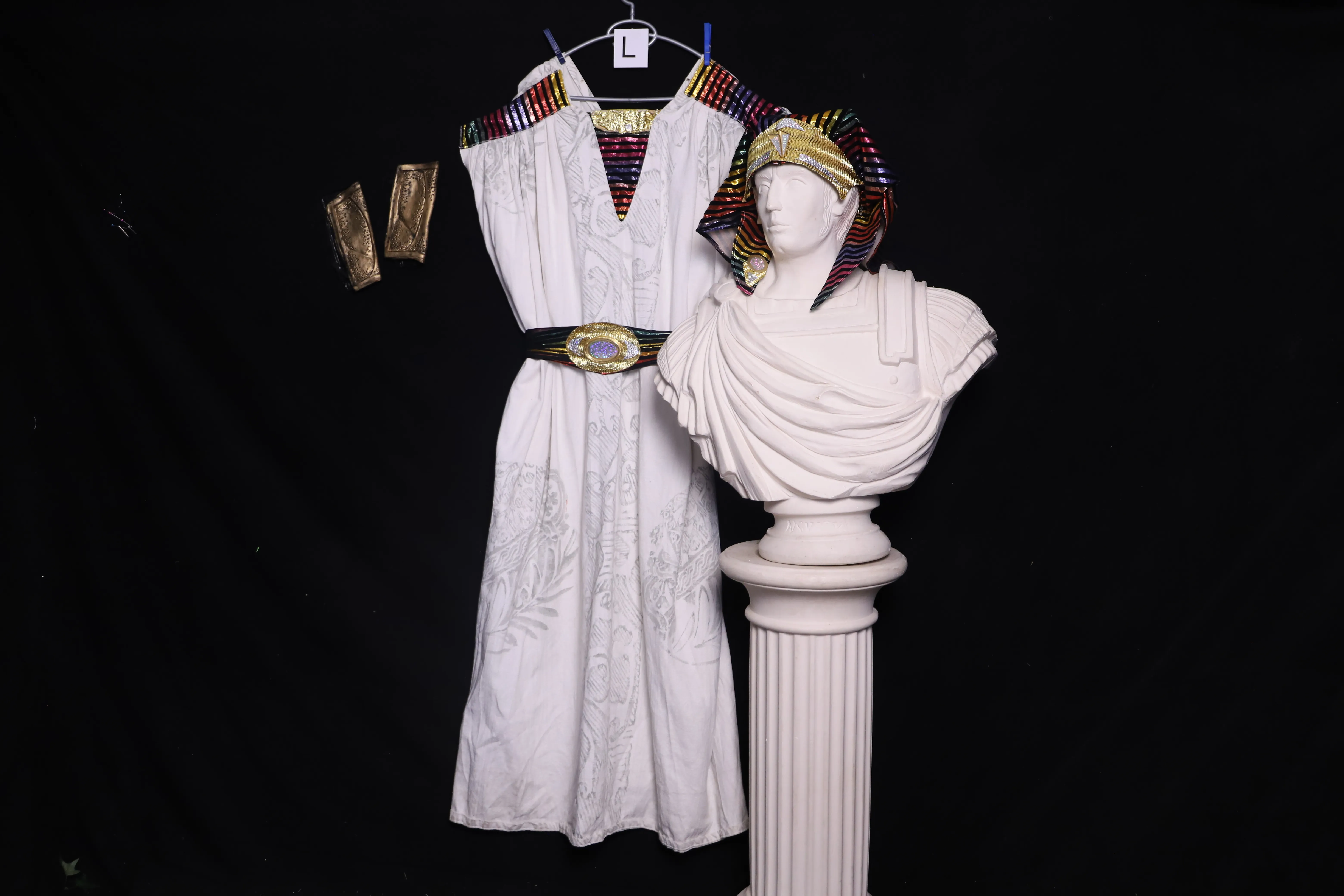 Verkleidung L mit Kopfbedeckung, Ägypter ( L0167 )