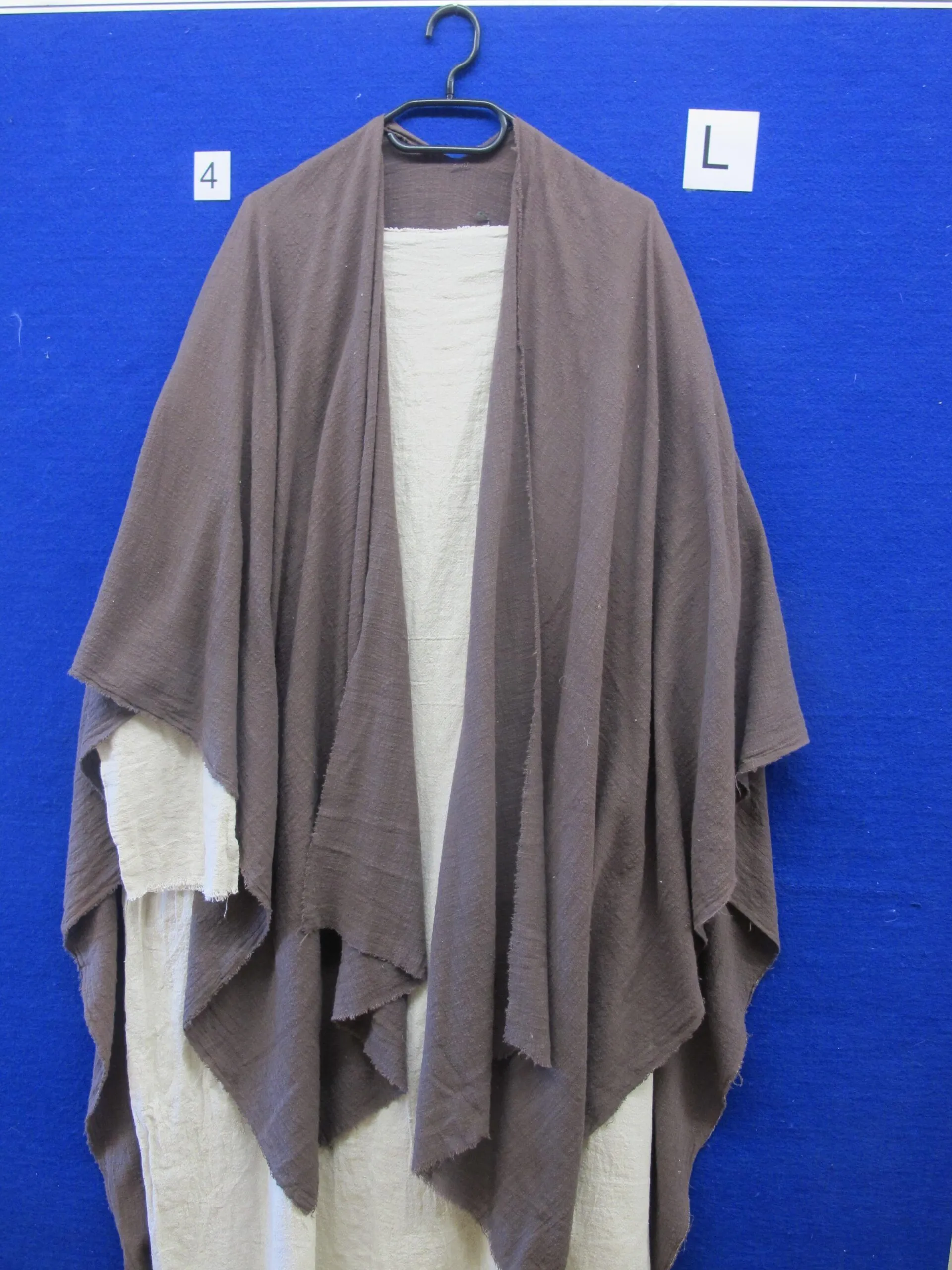 Kostüm Bettler braun