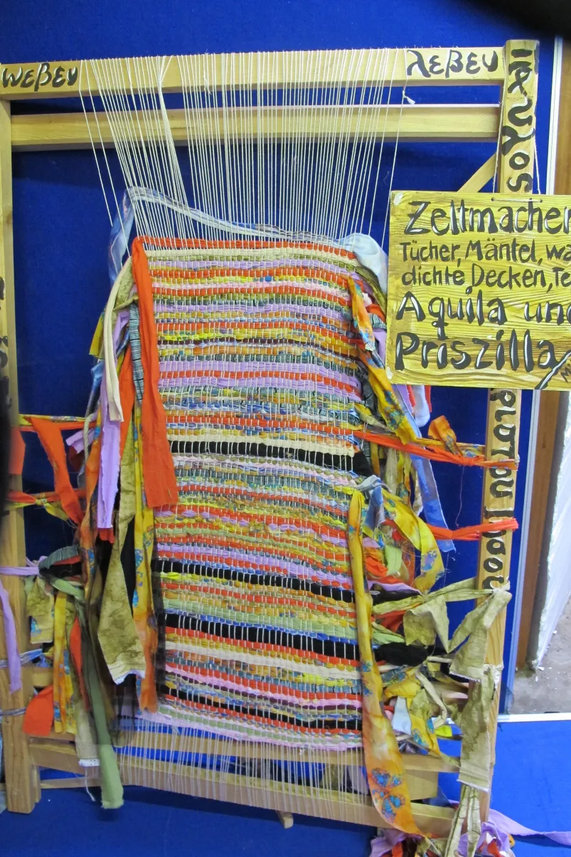 Webrahmen Zeltmacher Paulus