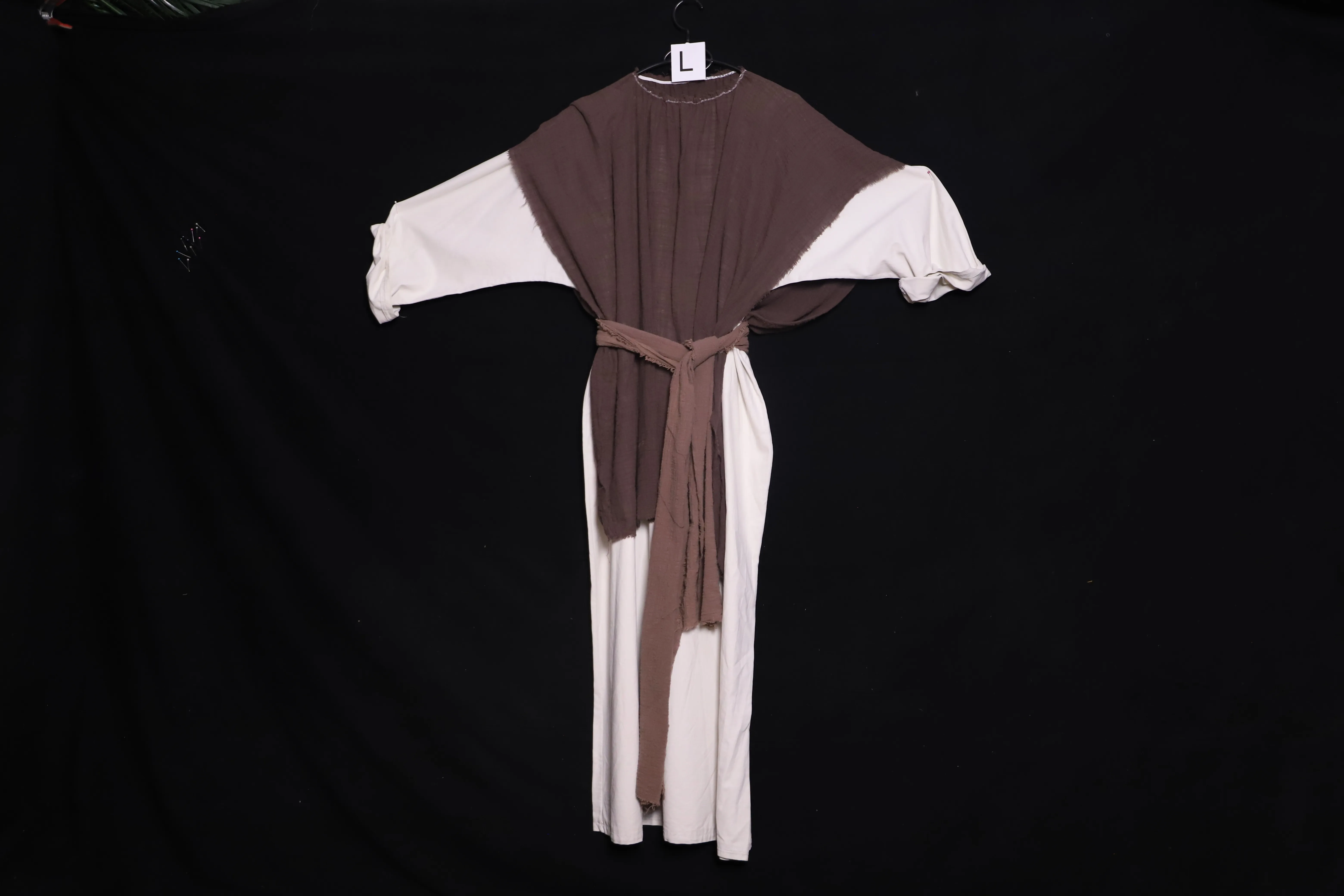 Verkleidung L, weiss-braun ( L0187 )