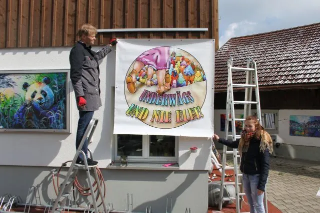 Plakat Underwegs Mose Kinderwoche