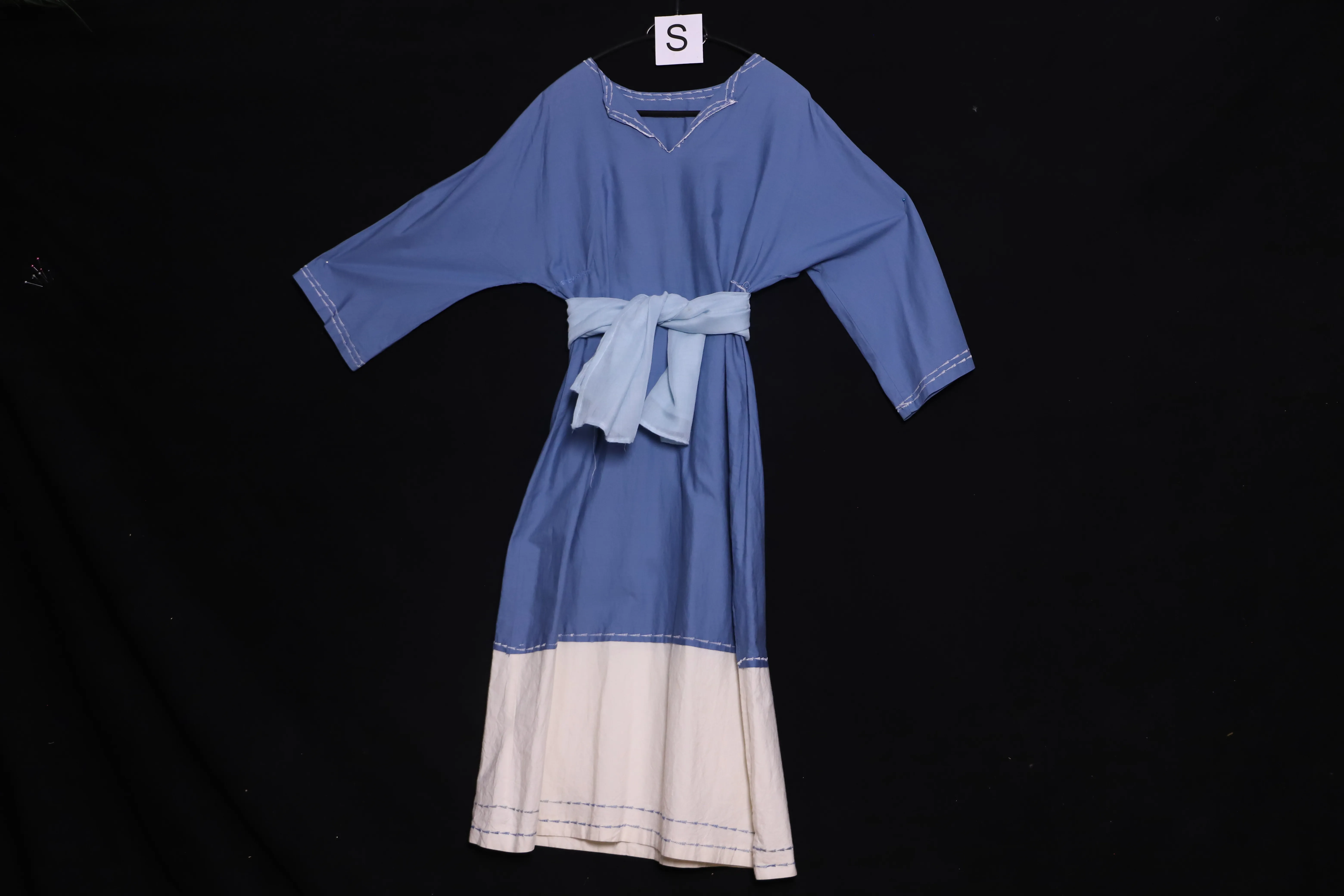 Verkleidung S, blau-weiss ( S0676 )