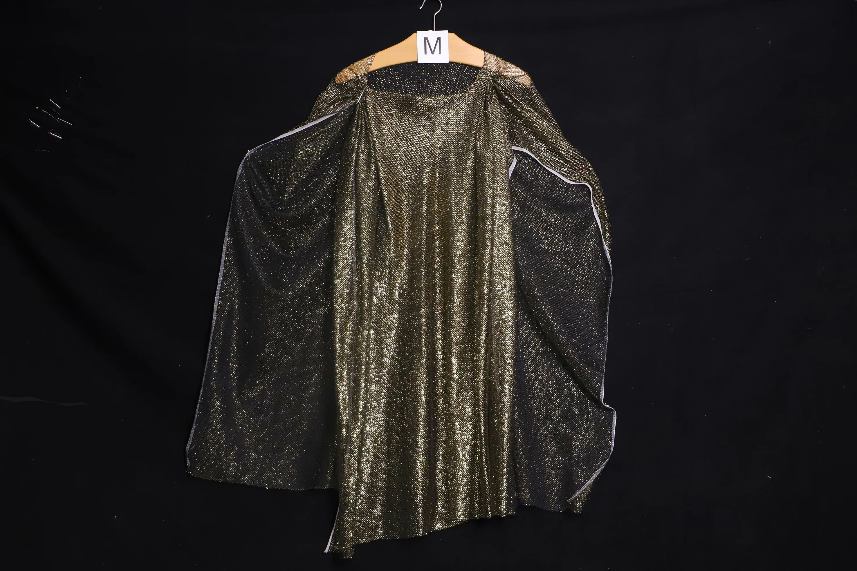 Umhang M, gold-durchsichtig ( M0318 )