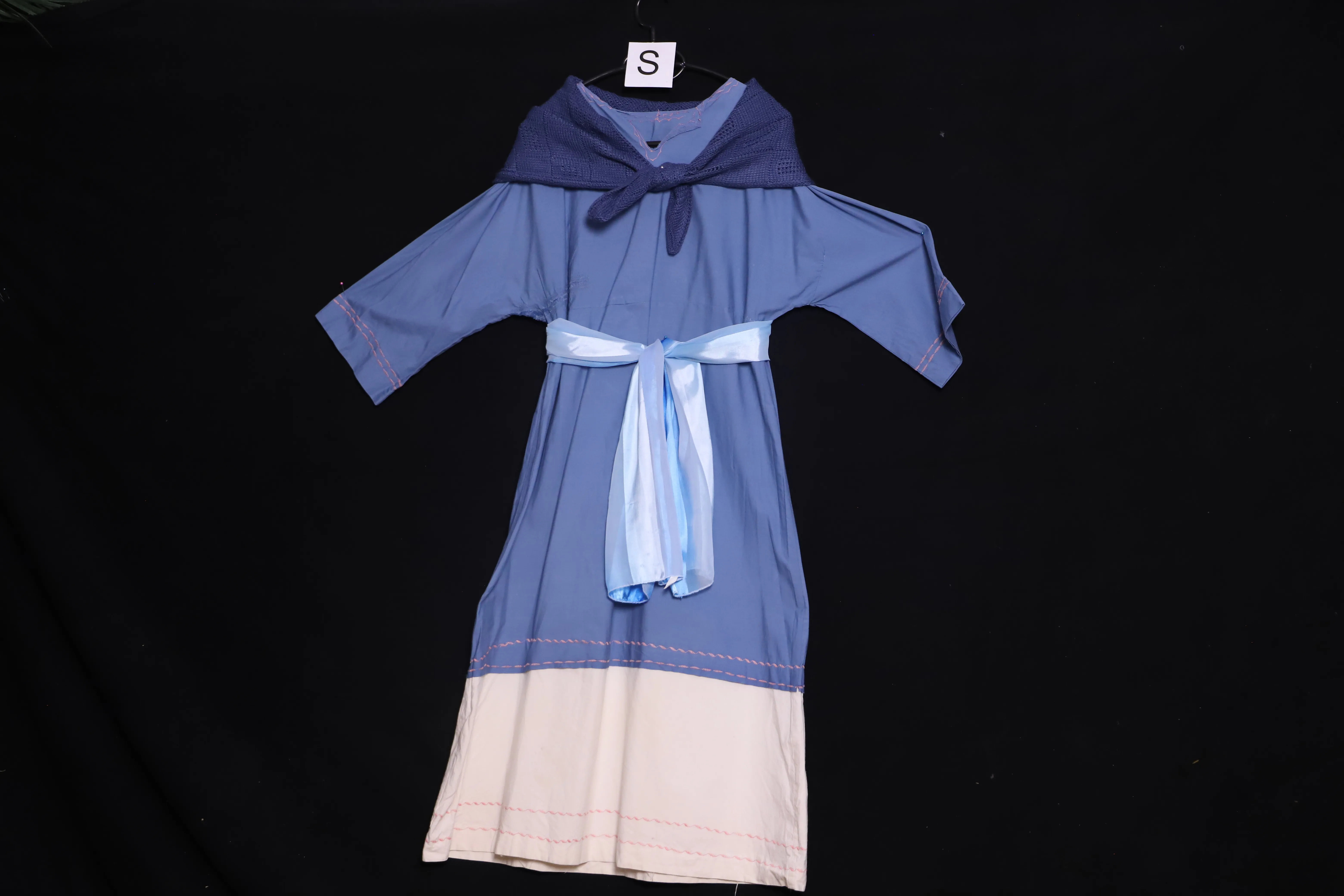 Verkleidung S, blau-weiss ( S0672 )