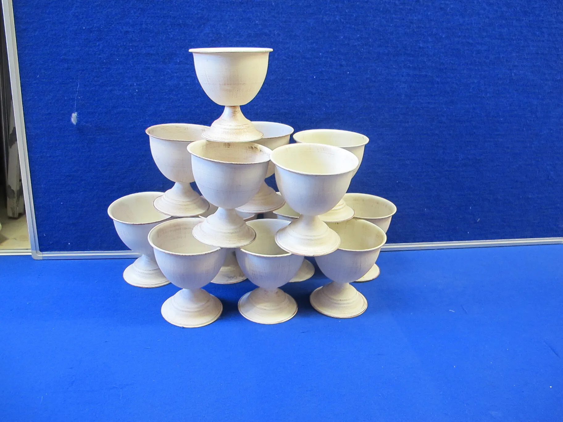 Becher unbehandelt roh braun