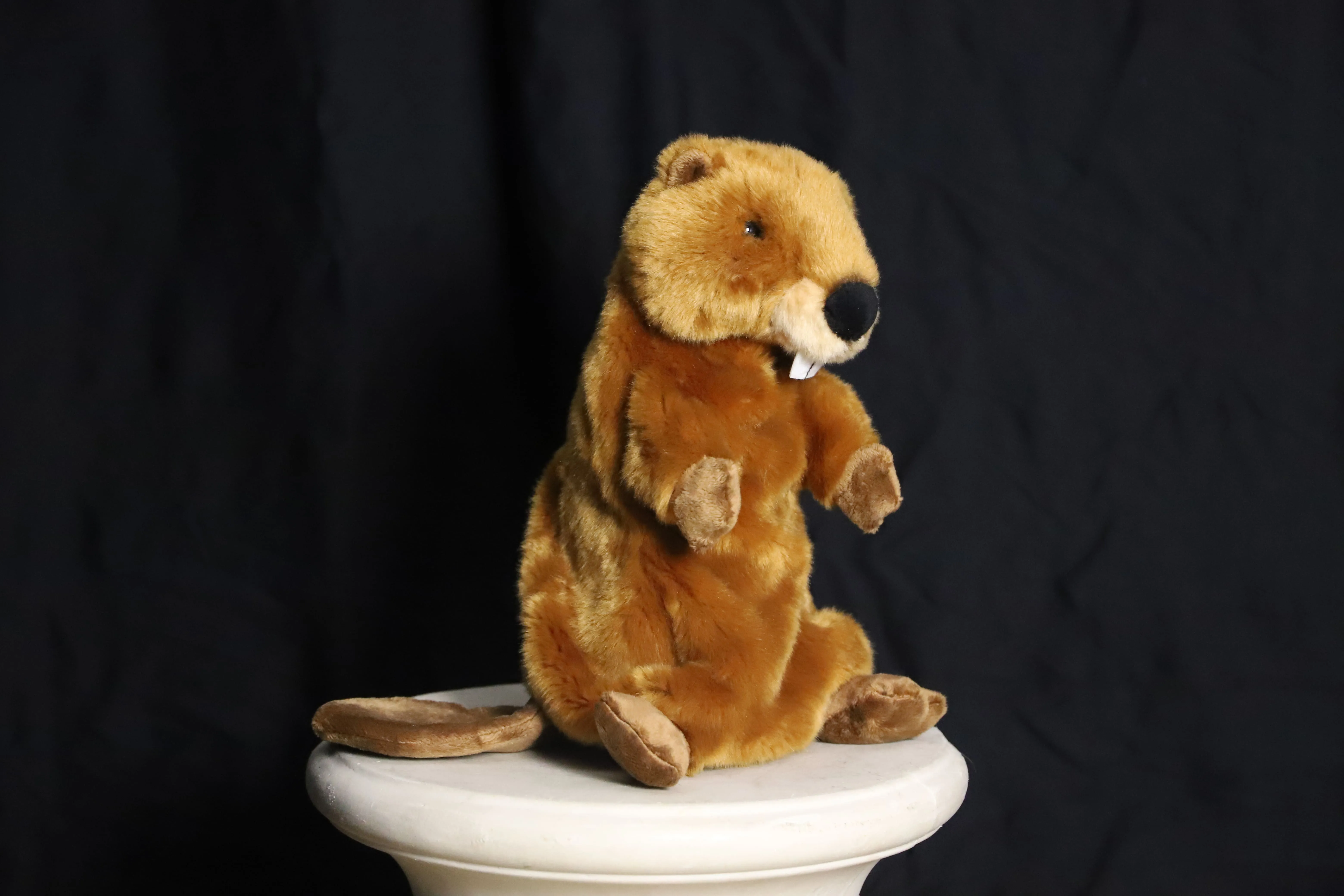 Handpuppe ( brauner süsser Otter )
