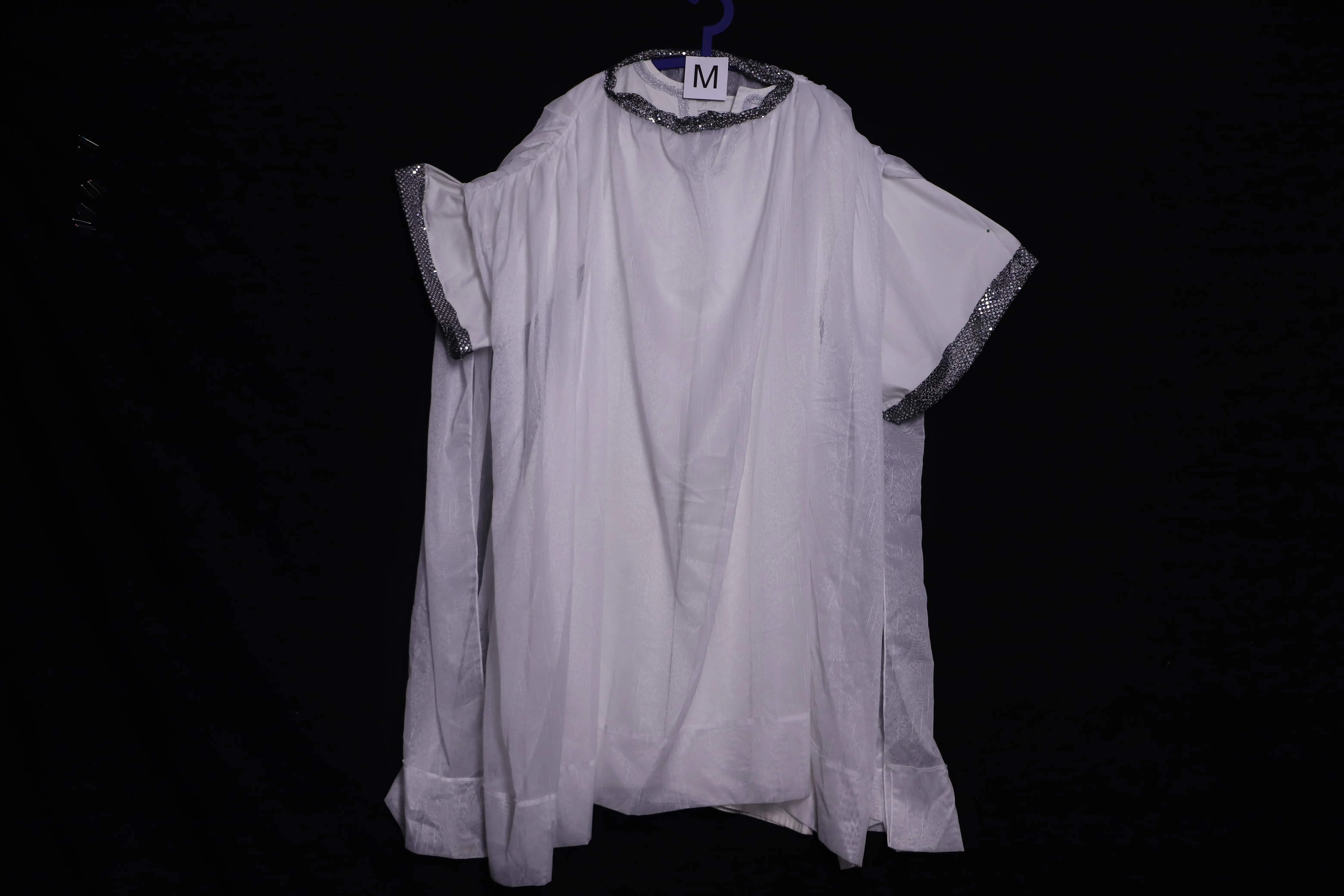 Verkleidung M, weiss-silber ( M0137 )