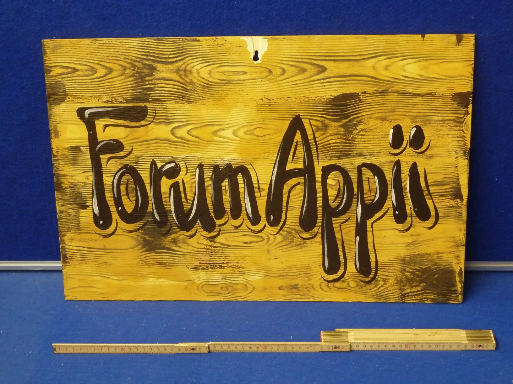 Schild Forum Apii (Paulus) 