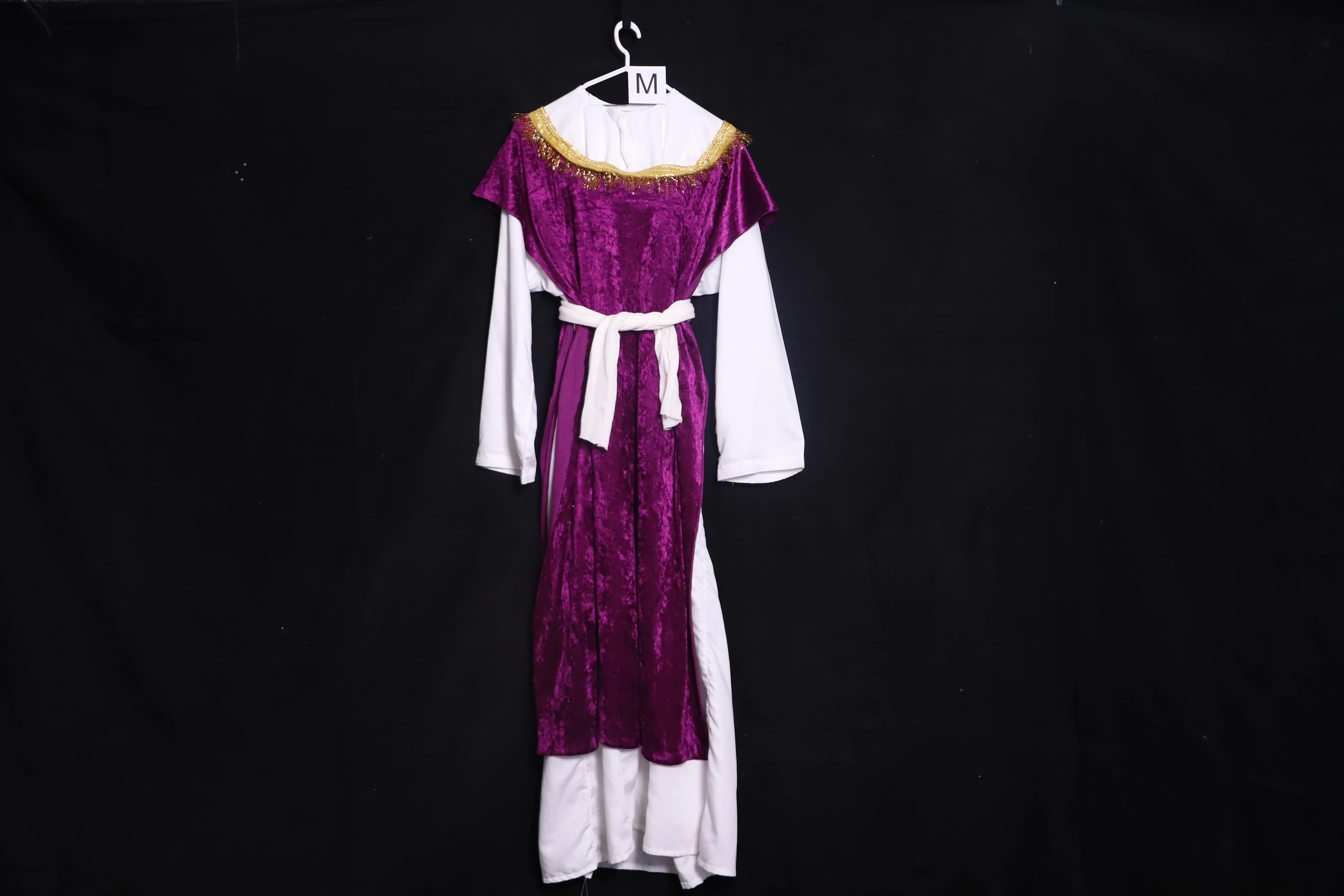 Test Verkleidung M, violett-weiss-gold (M0501)