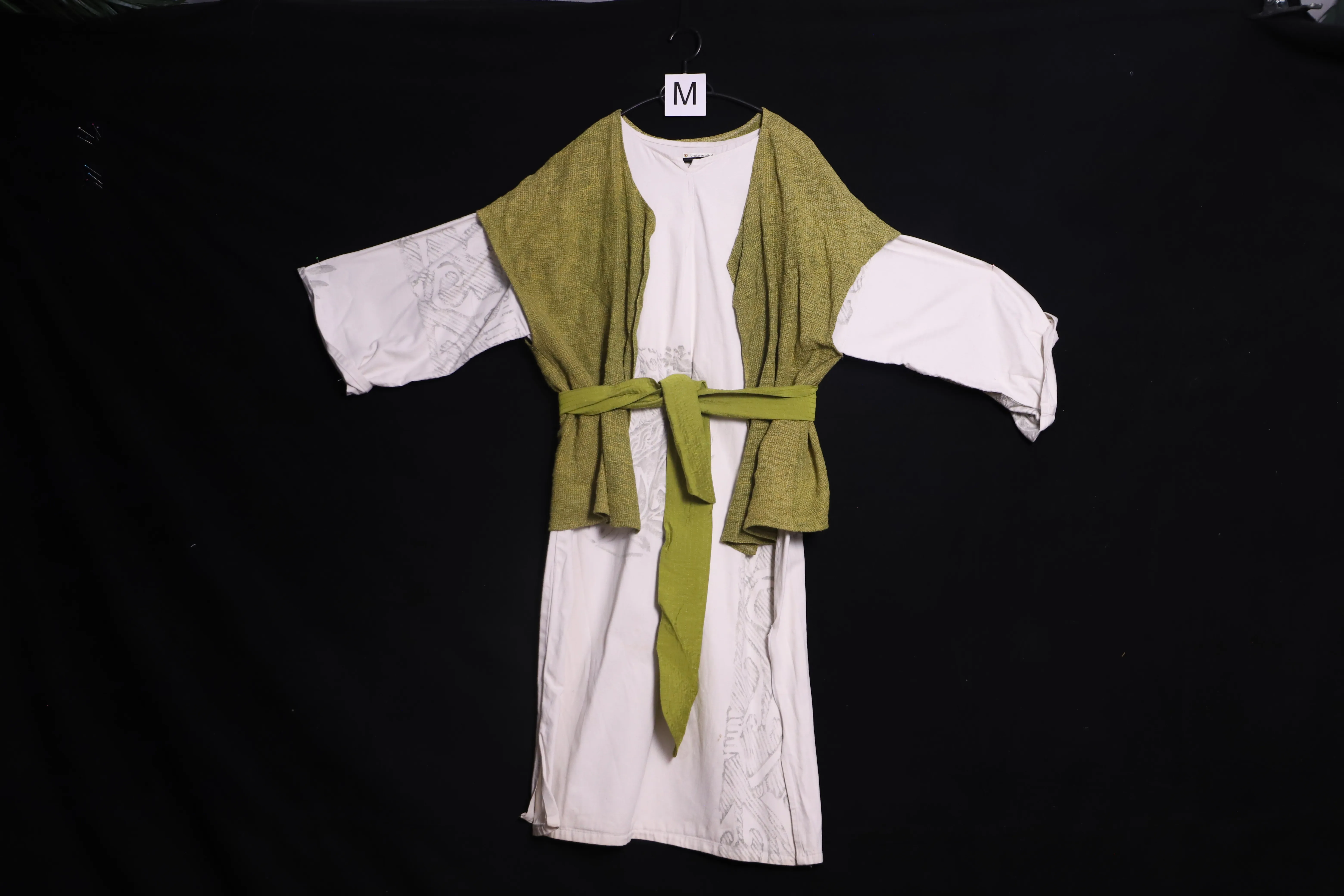 Verkleidung M mit Veste, grün-weiss ( M0712 )