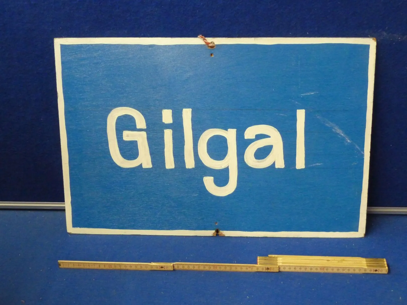 Ortstafel Gilgal / Samaria