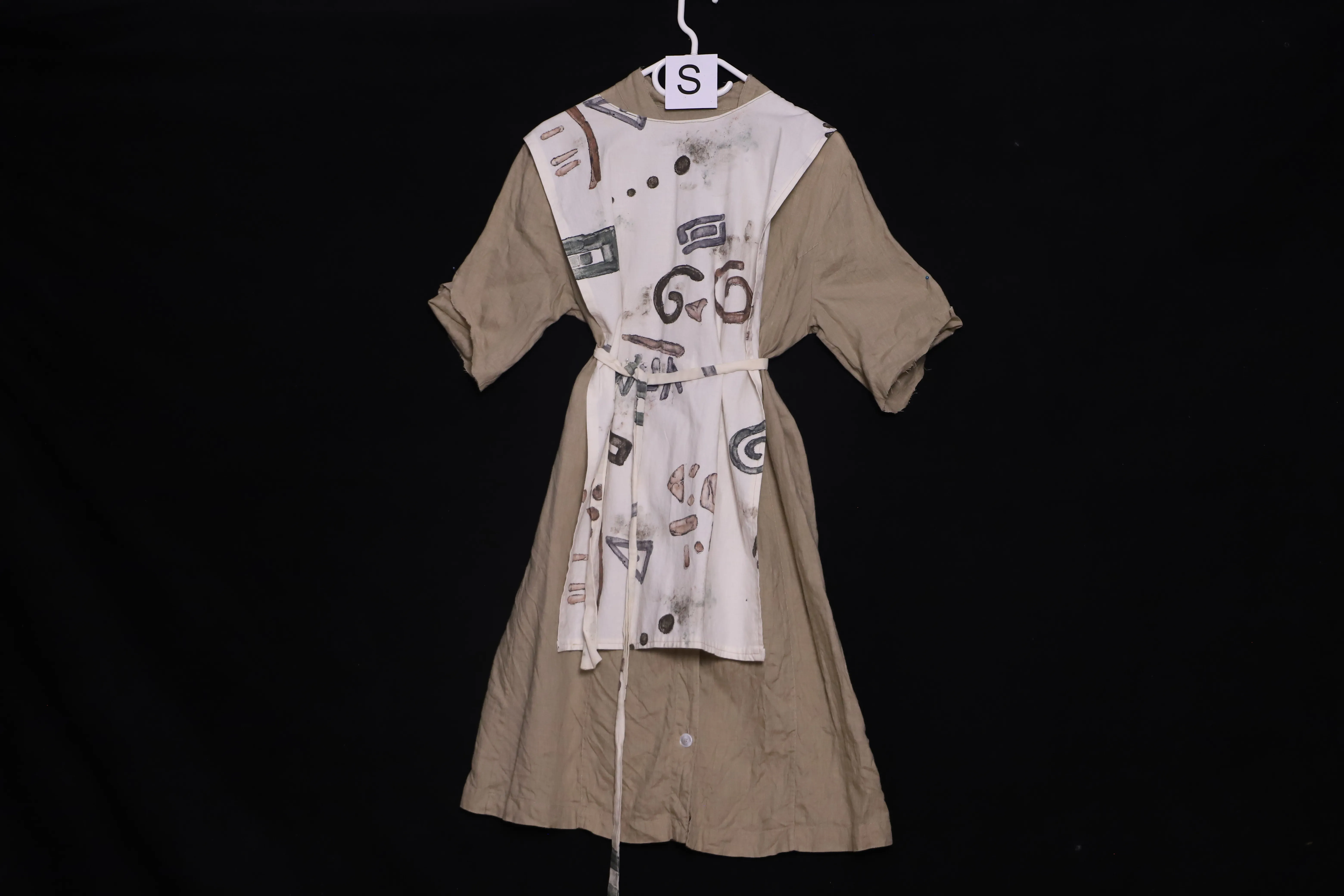 Verkleidung S, beige-weiss ( S0881 )