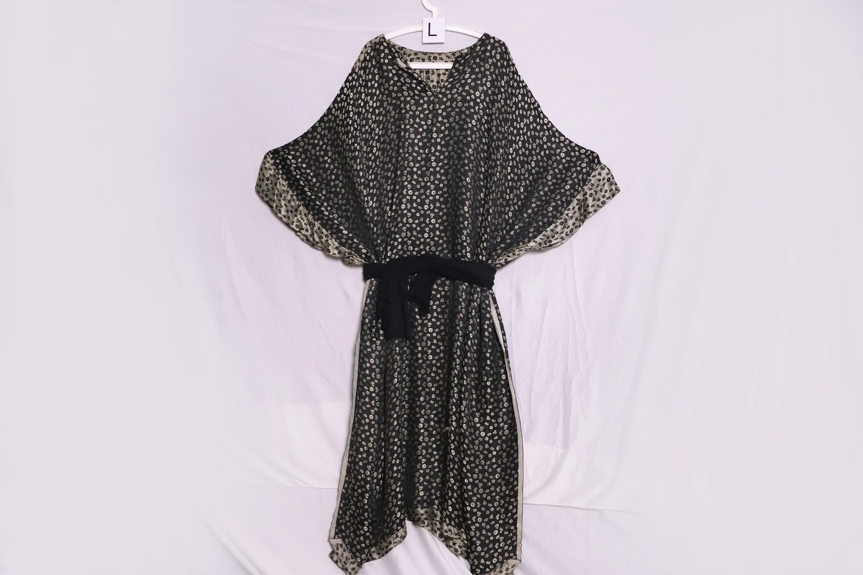 Verkleidung L, schwarz-gold ( L0224 )