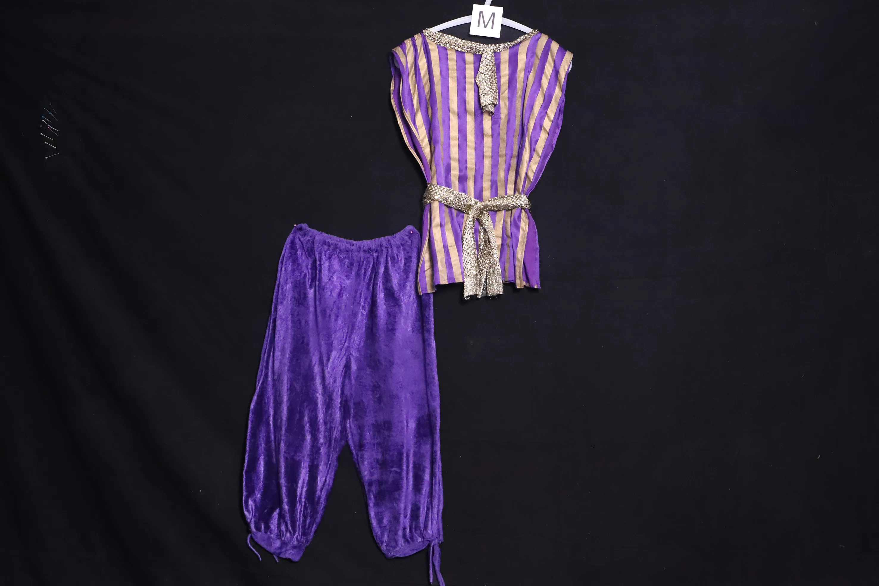 Verkleidung M, Diener violett ( M0536 )