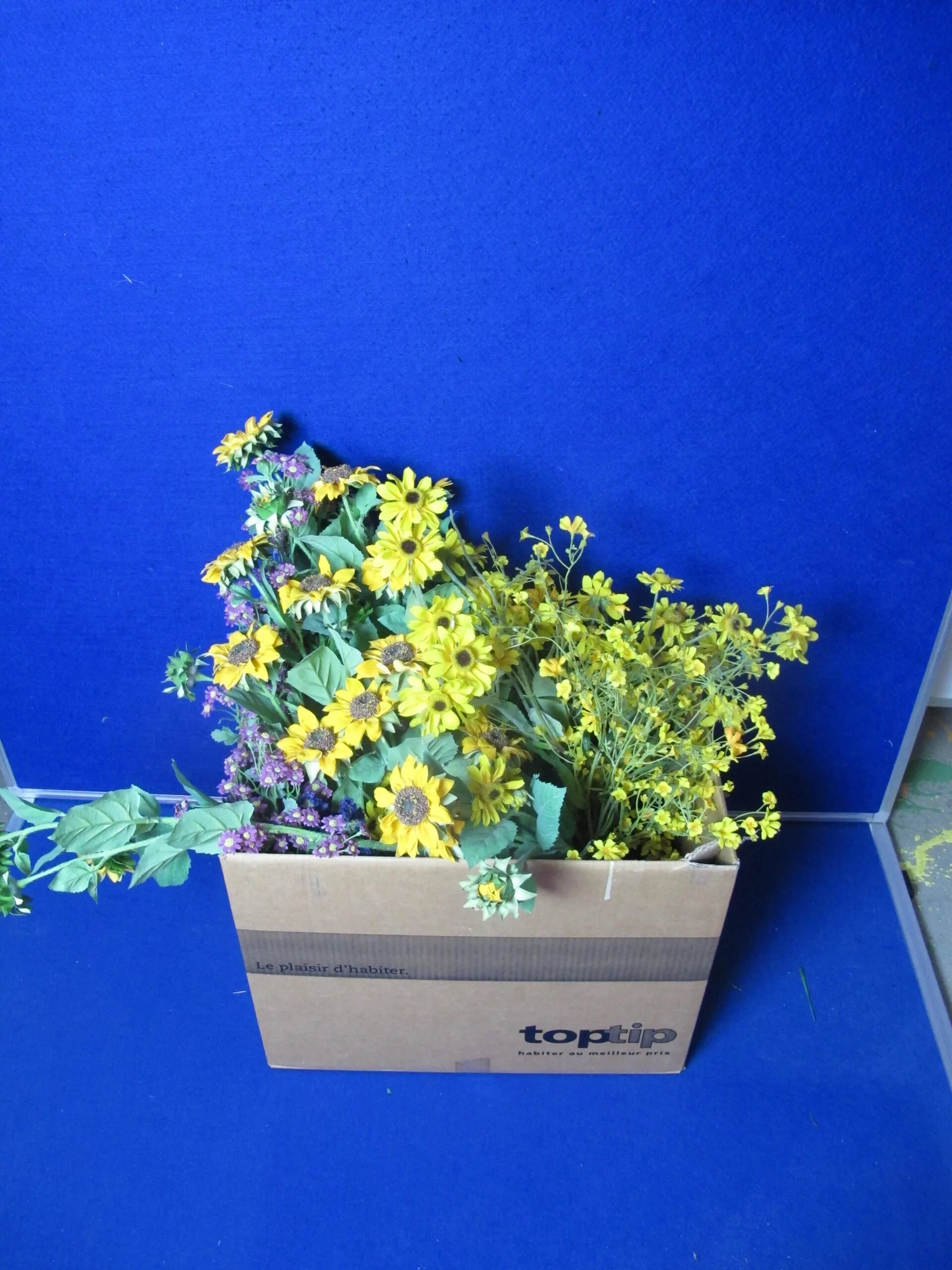 Blumen 2 rot und gelb