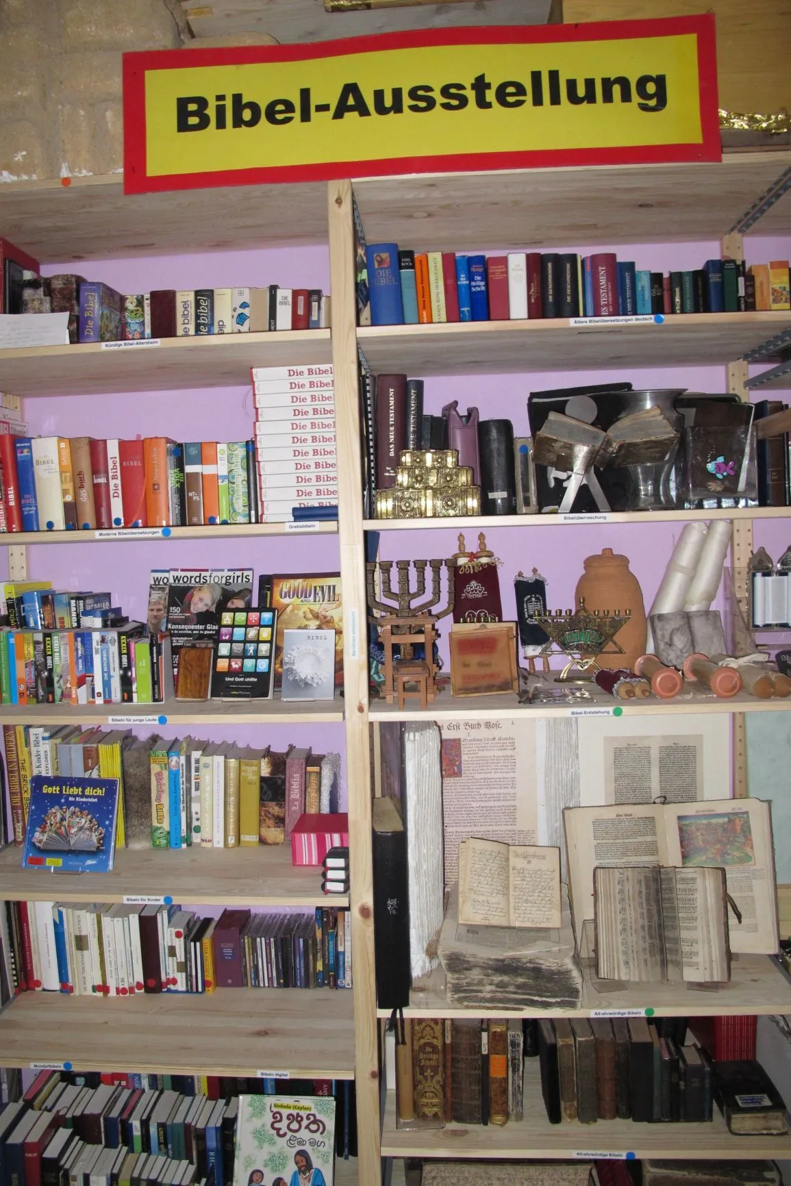 Bibel Ausstellung 