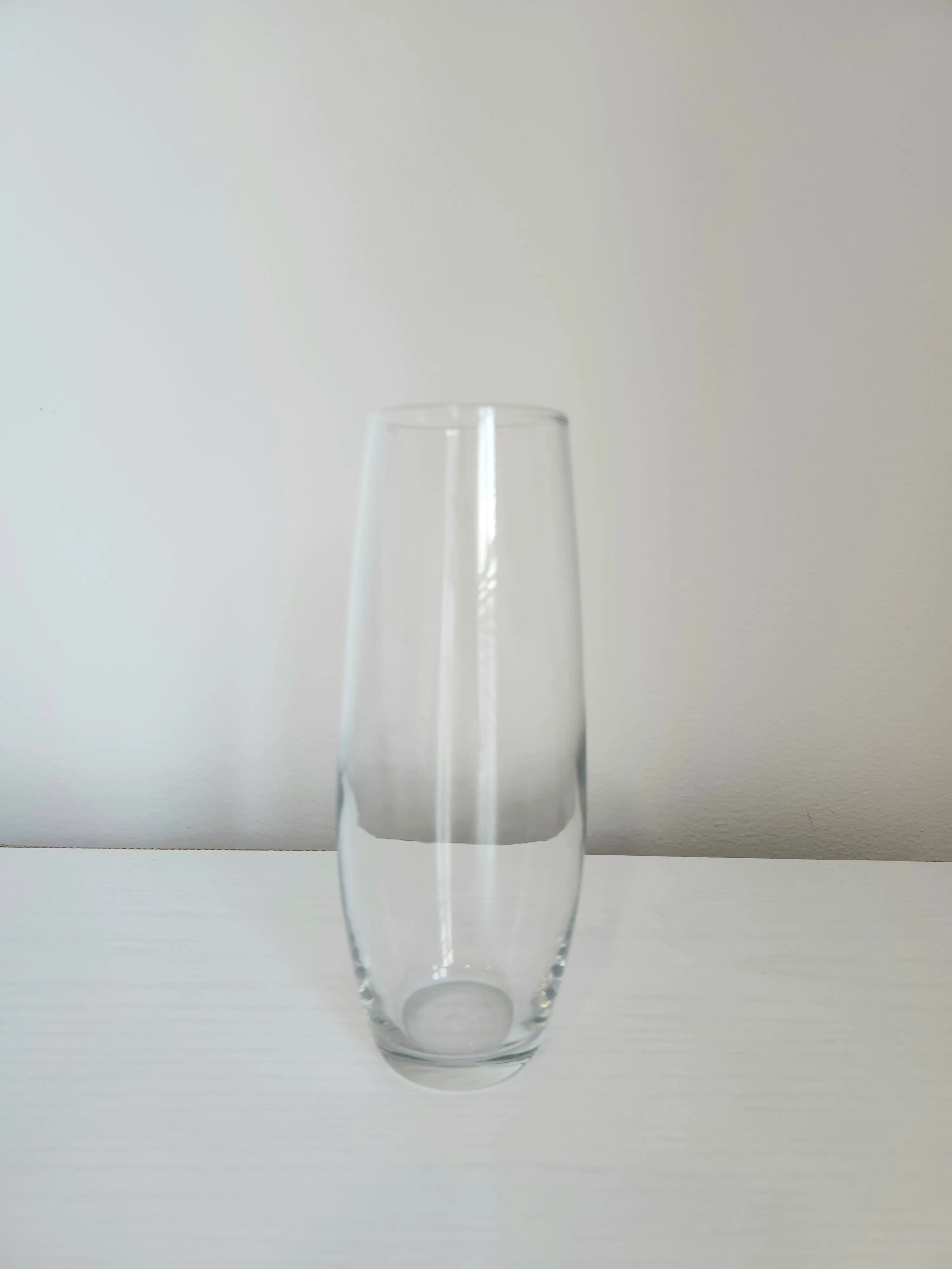 Oval Glass Vase
