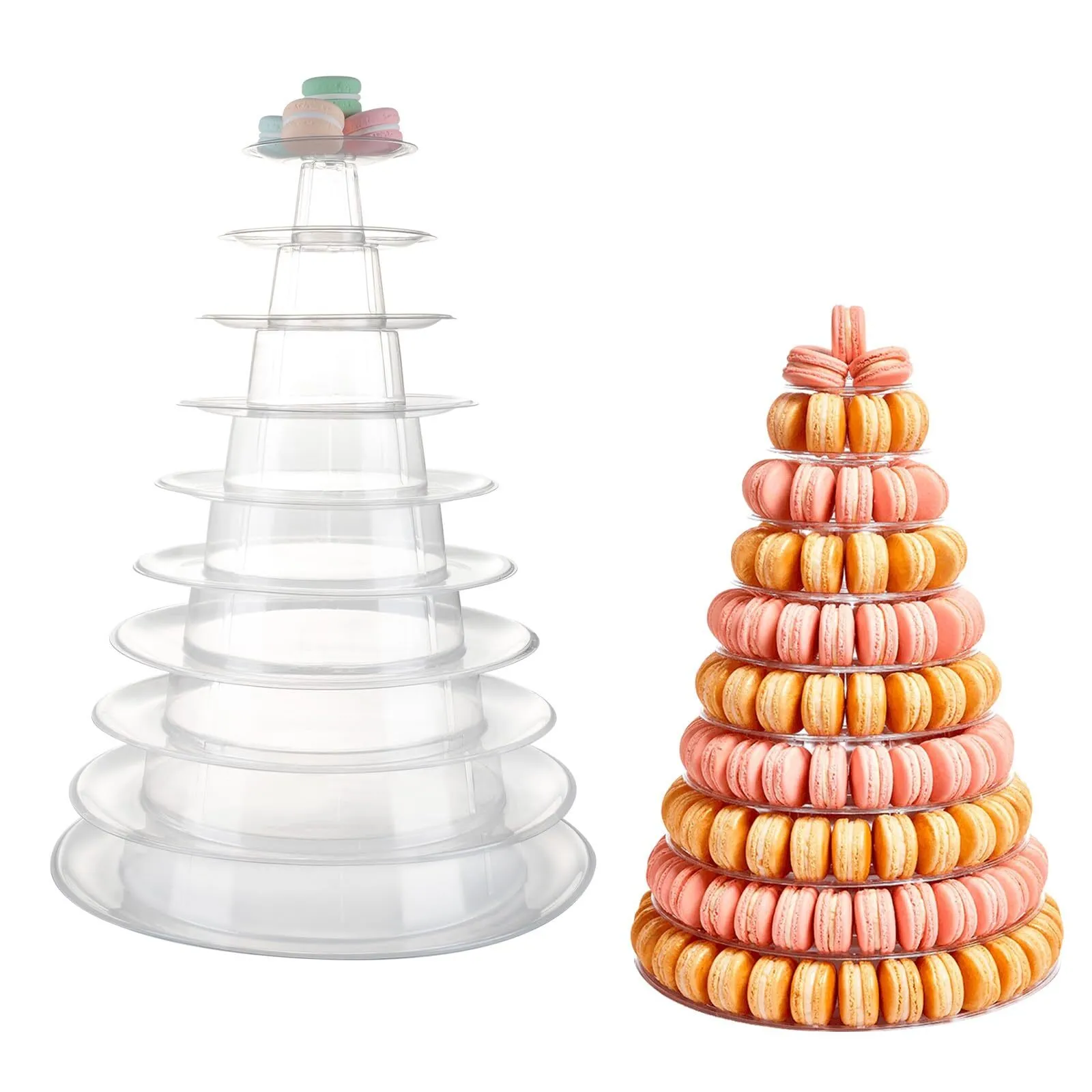 10 tier macaroon stand