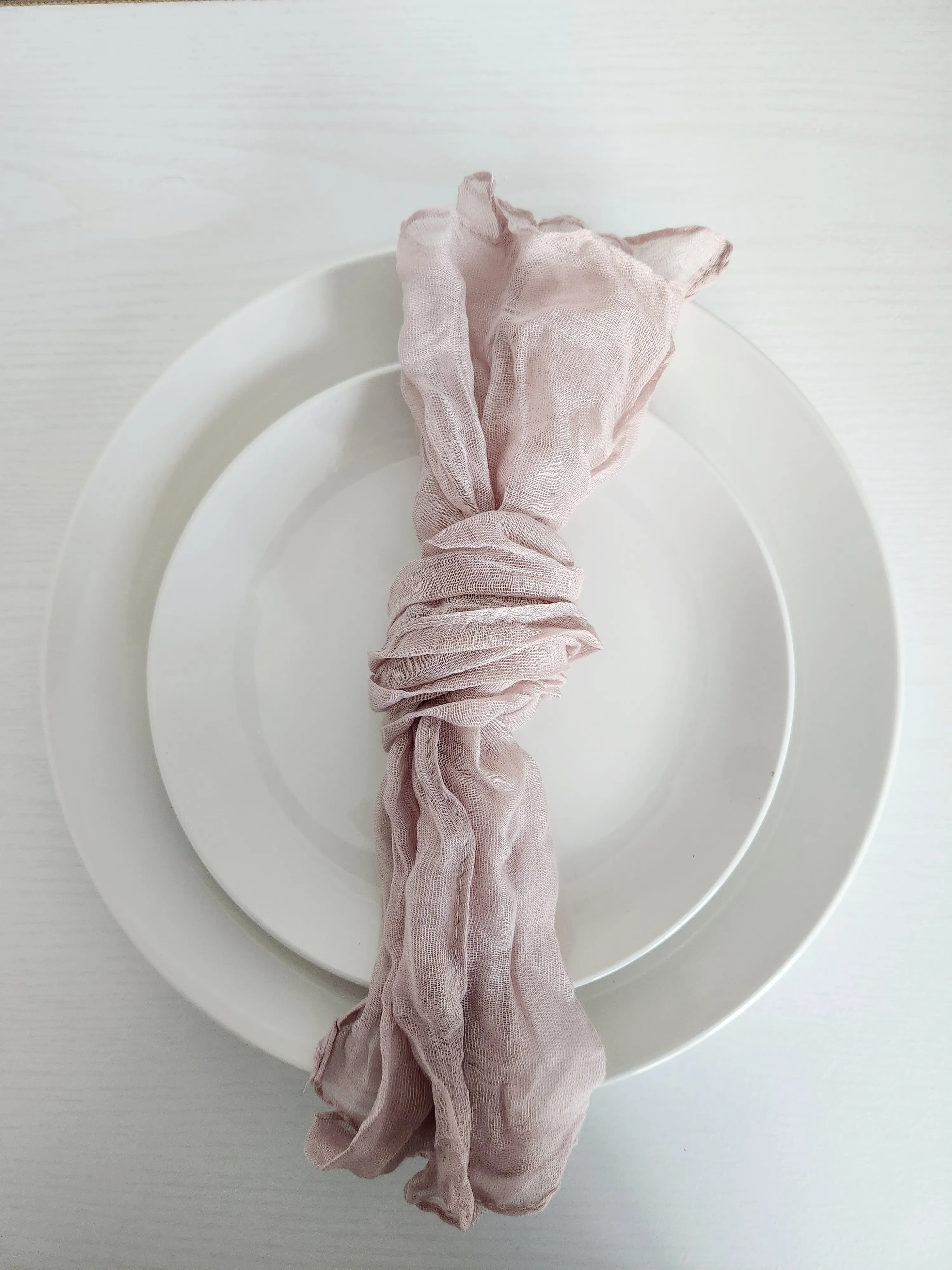 Pink Muslin Napkin