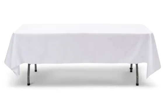 White Linen (60"x102'' Rectangle) 