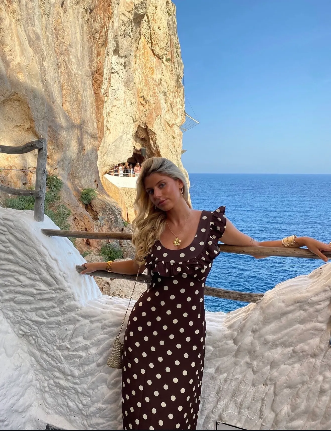 Design by Is - Luna Dress Polka Dots Size 6