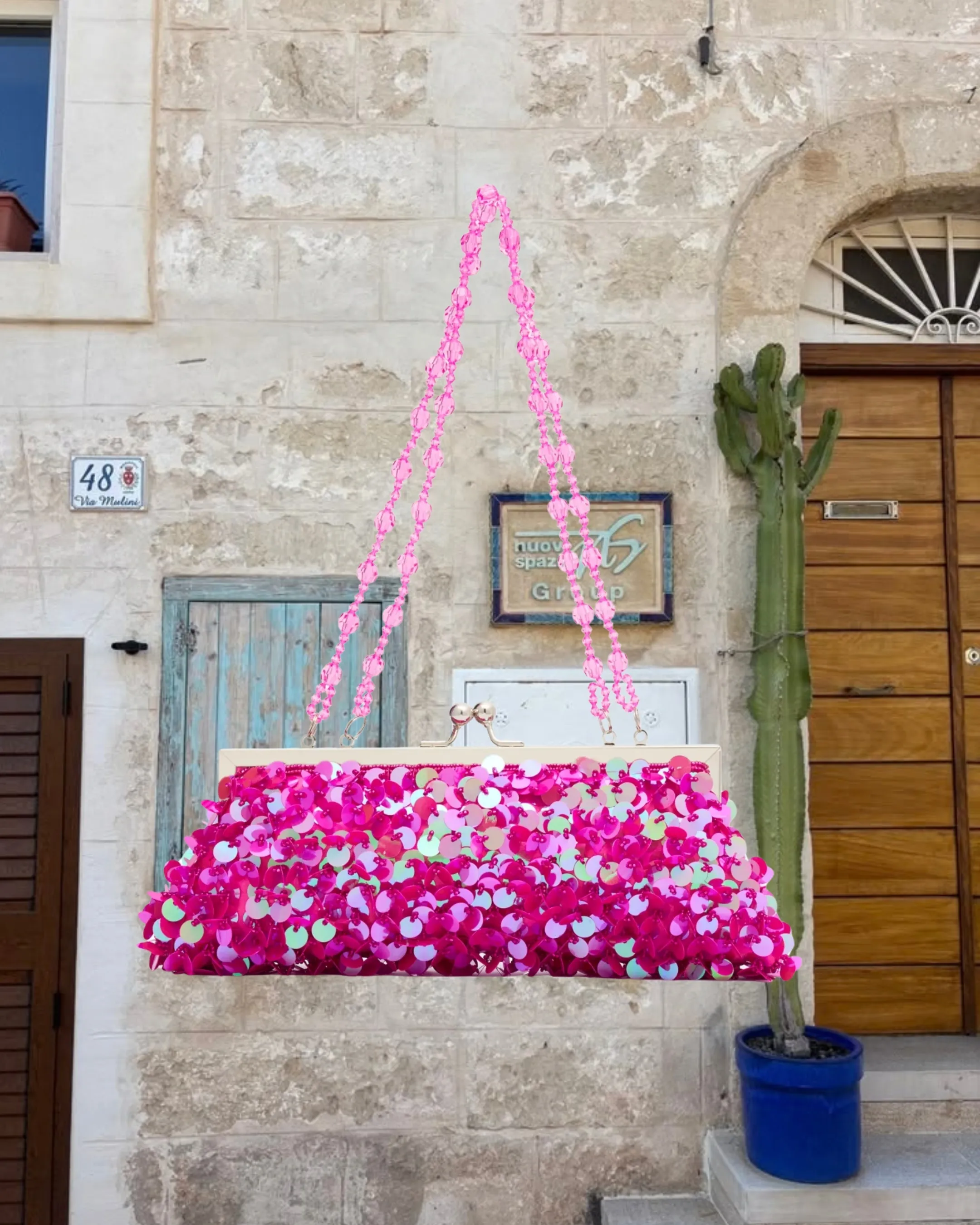I AM DELILAH - Shoulder Bag in Hibicus