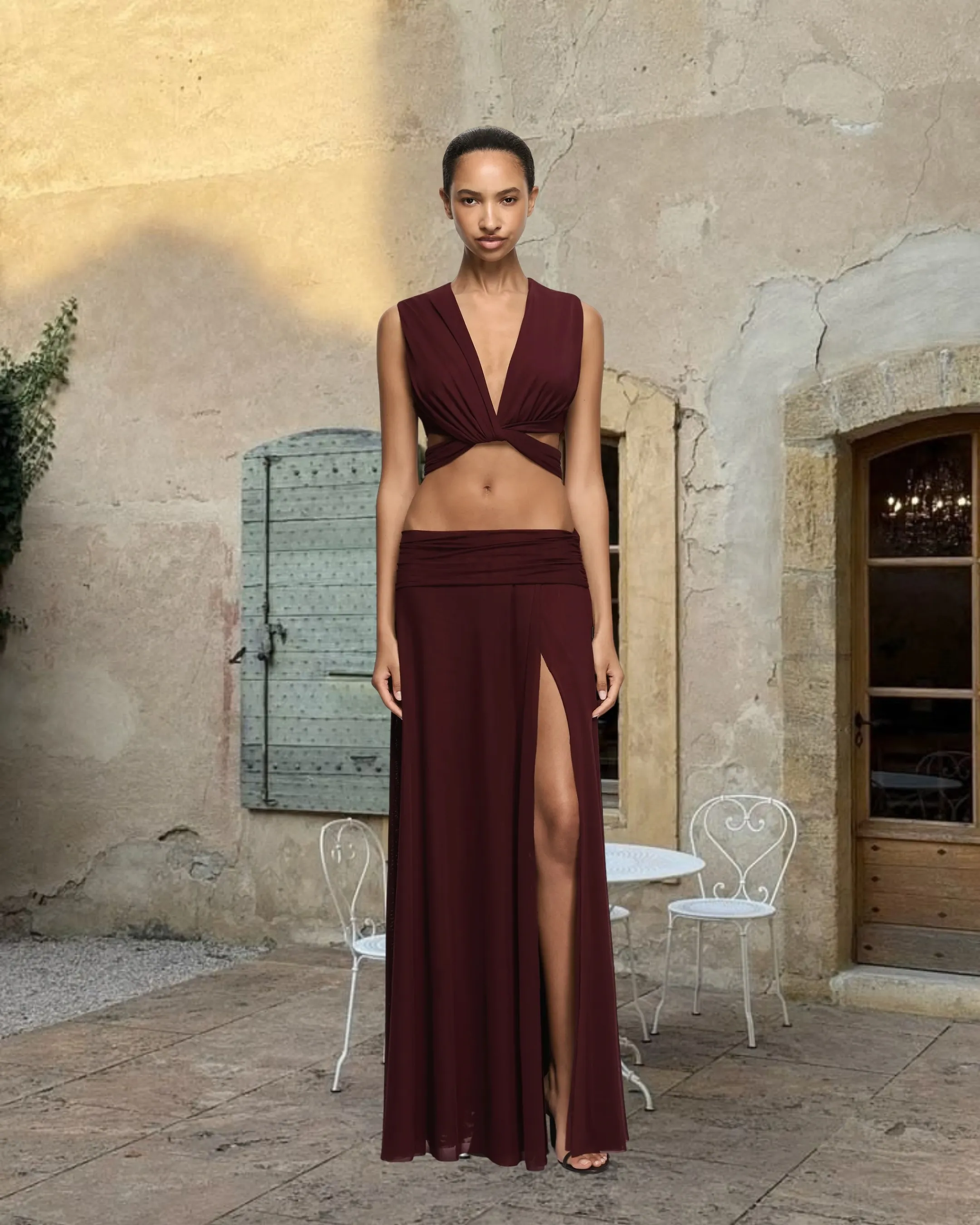 BEC + BRIDGE - Zhara Set in Plum