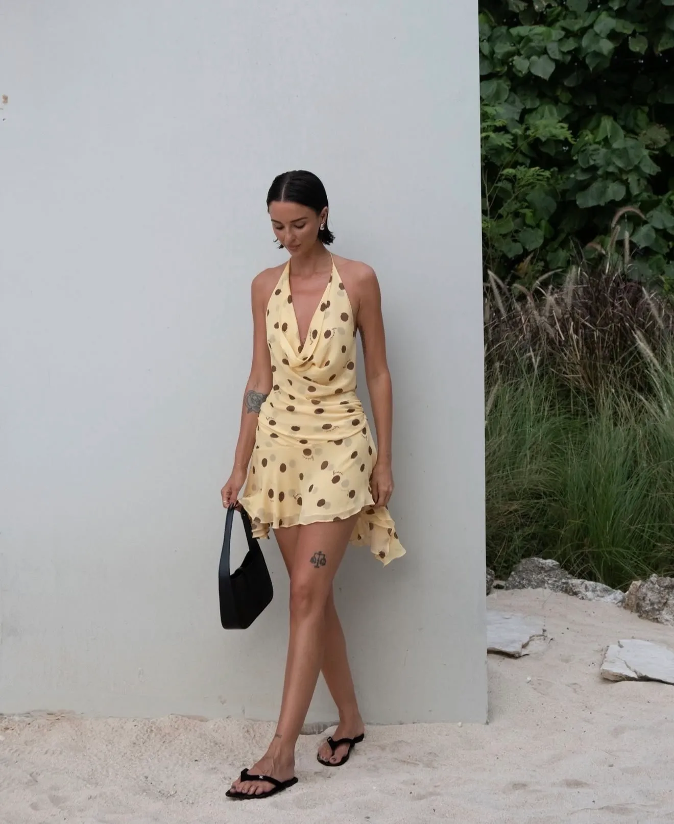 Benni - Harlow Halter Mini Dress Size AU6