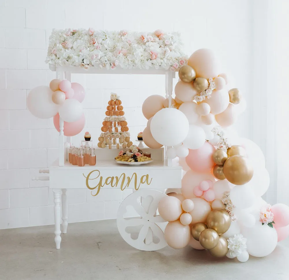Backdrop & Candy Cart