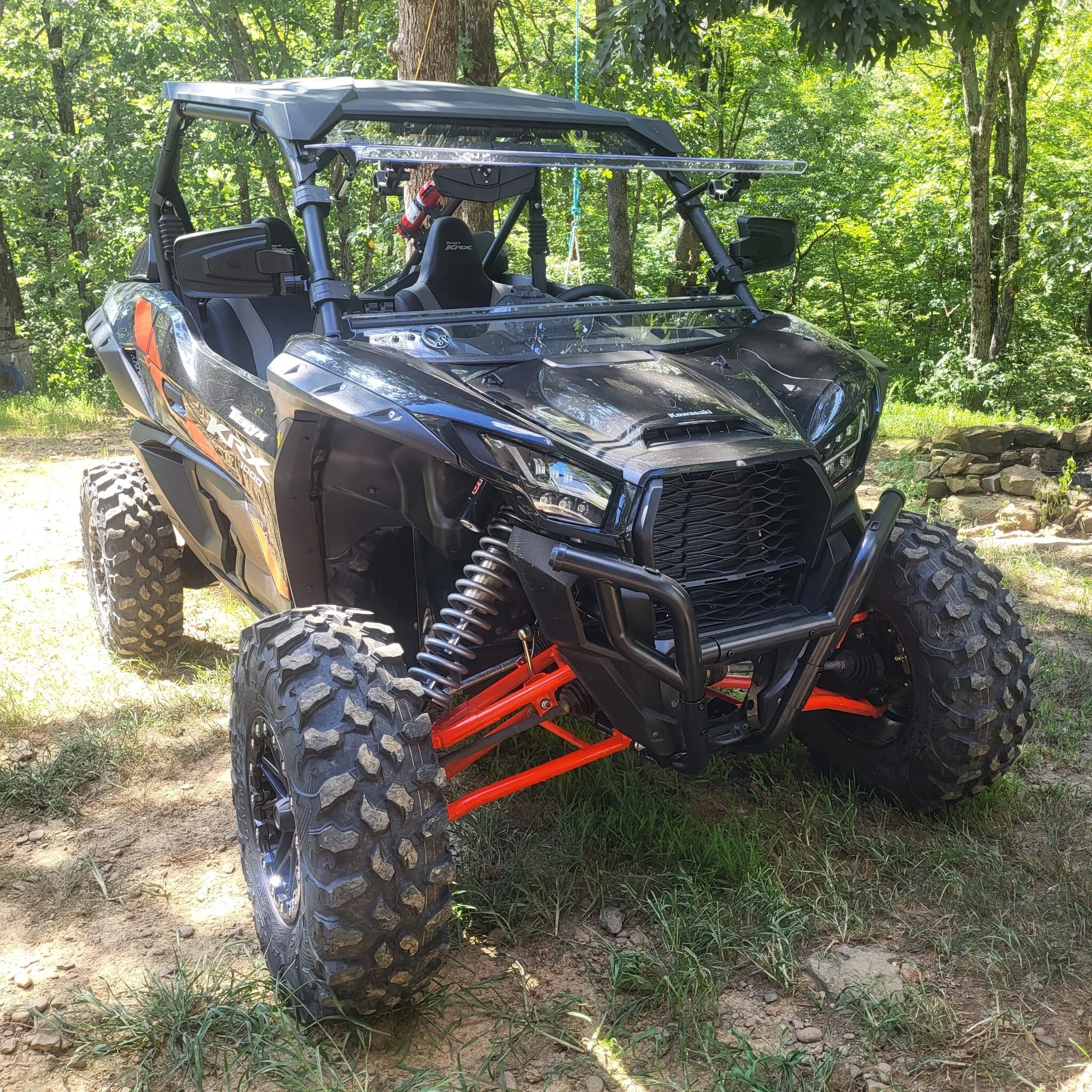 KRX 1000 - BLK ORNG 2-Seater