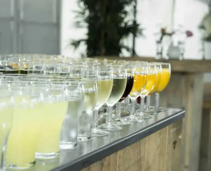 Drankarrangement met tapbier