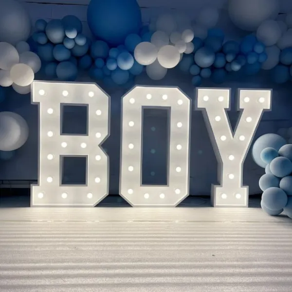 Lichtletters BOY