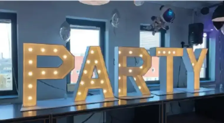 Lichtletters PARTY