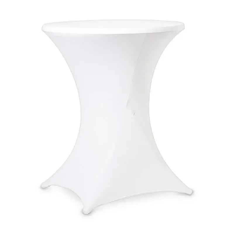 Statafel met witte rok