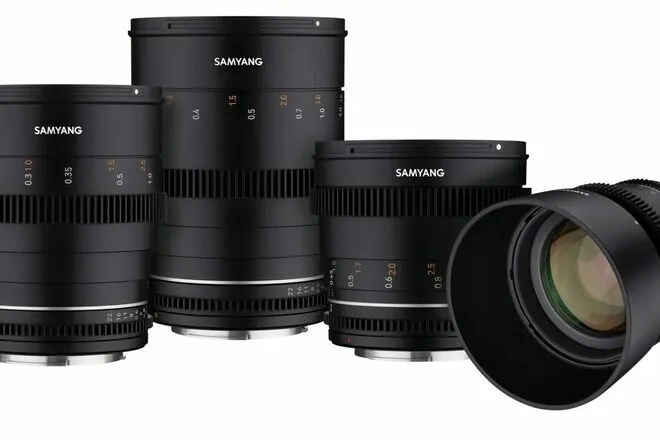 6 Cine-Objektive Kit Samyang VDSLR MK2 EF
