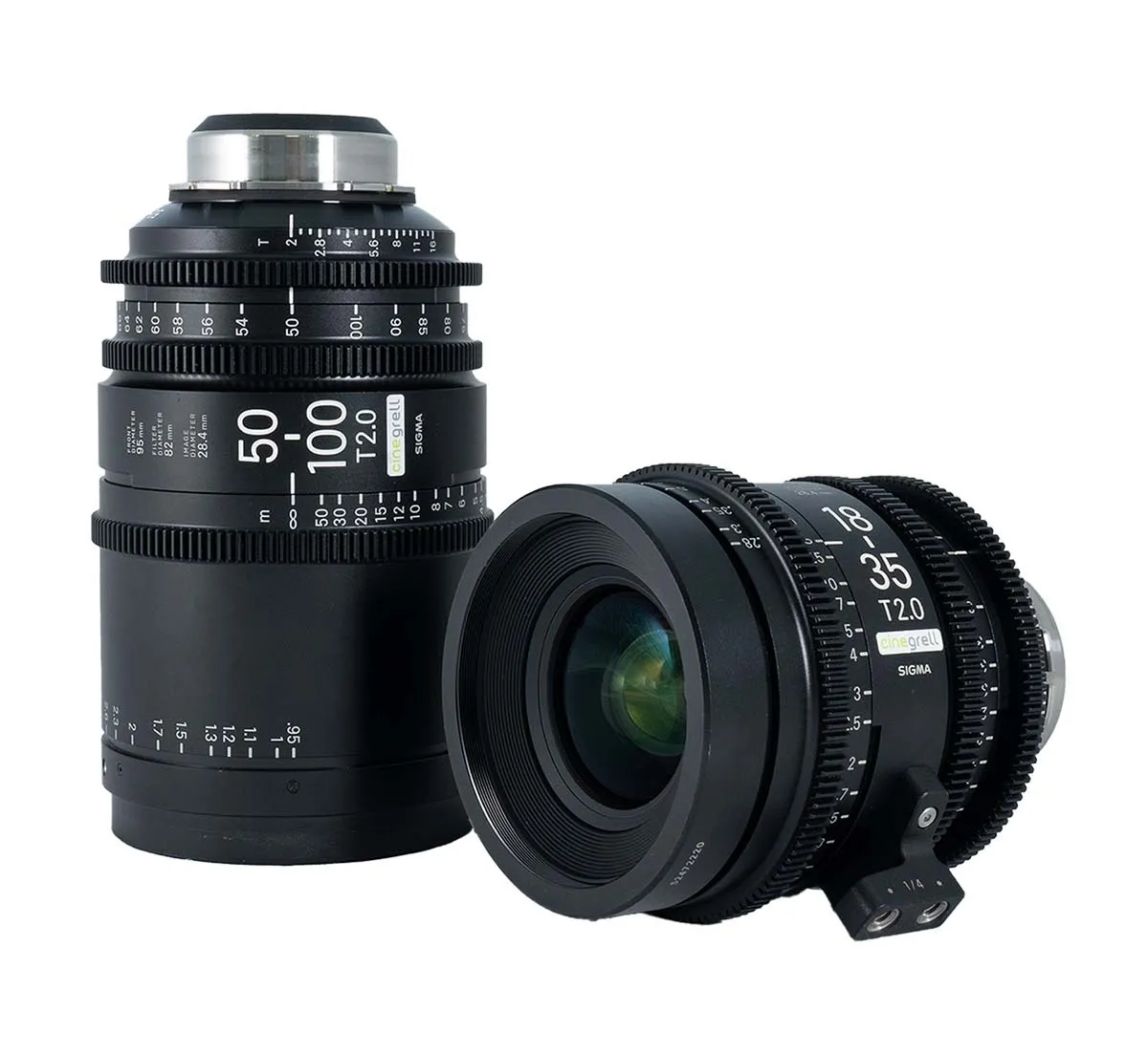 Zoom Sigma Cine T2.0 / 18-35mm & T2.0 / 50-100mm