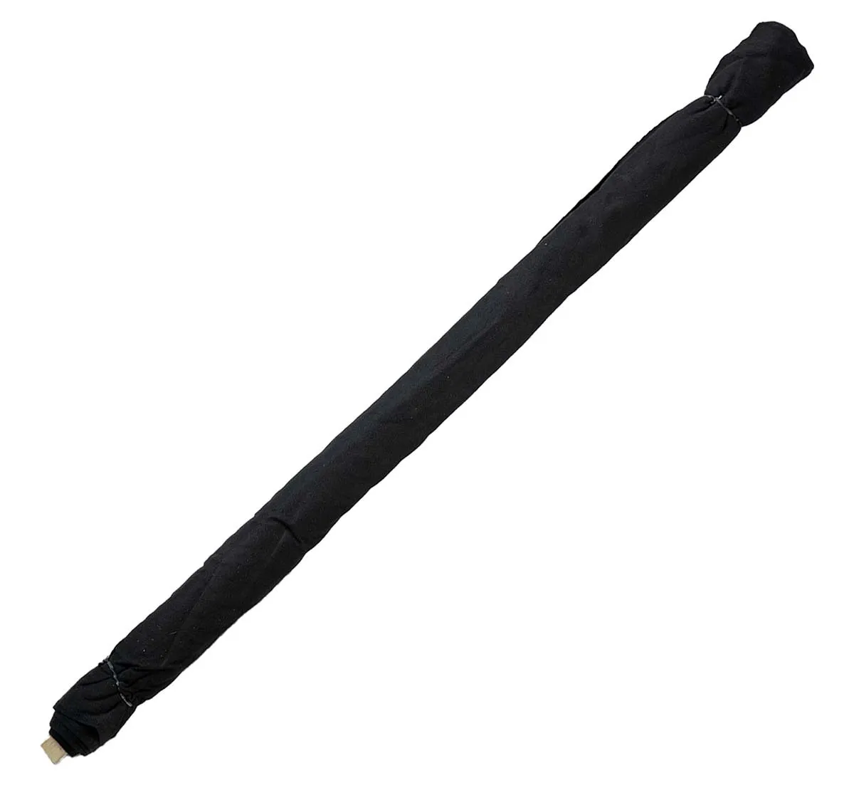 Rollmops 2.5x4m Schwarz (Molton auf Dachlatte)