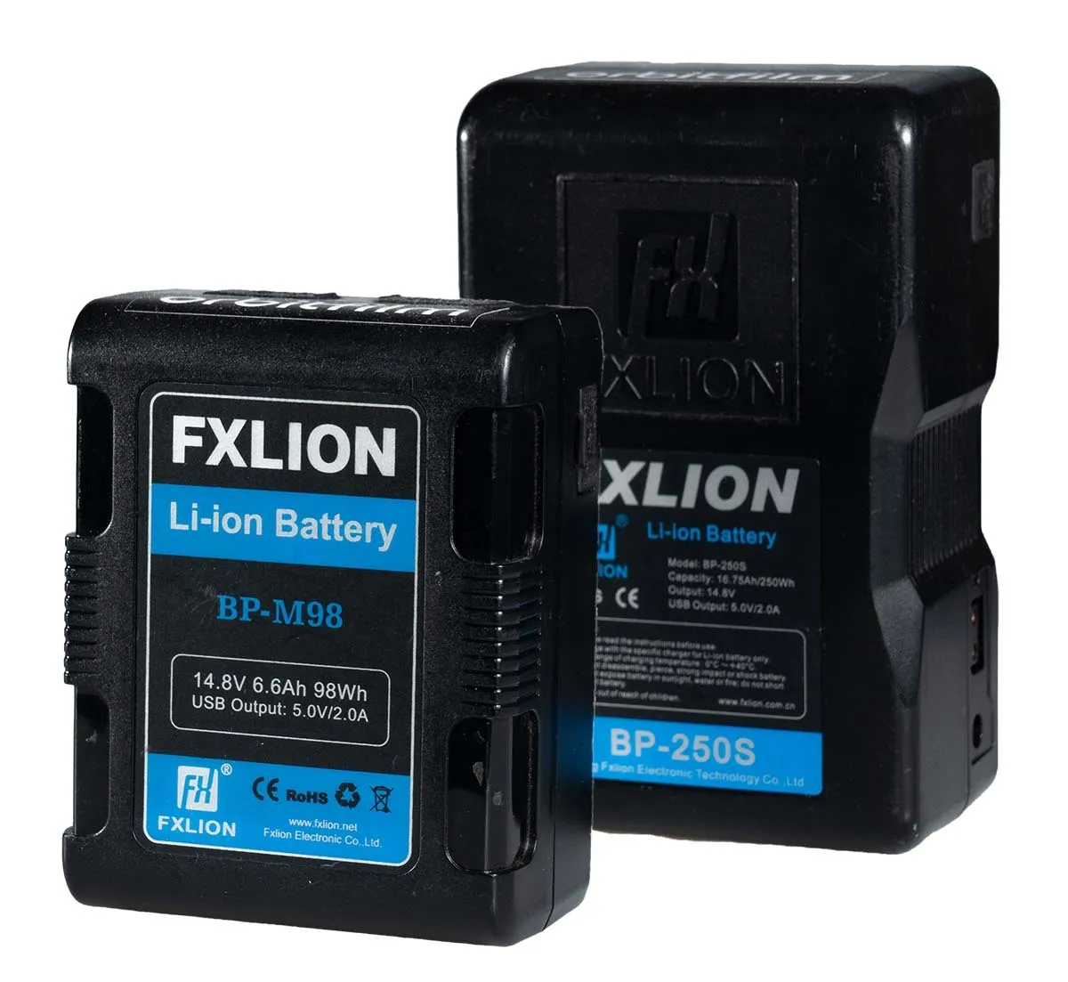 FXLion V-Mount Akkus divers