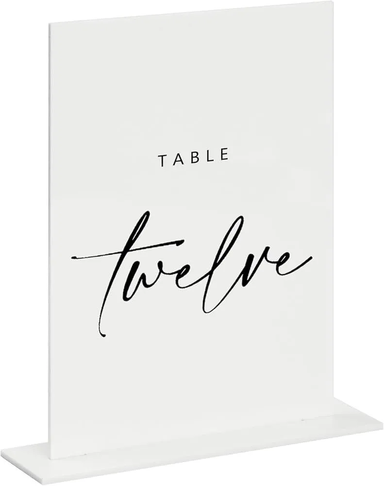 Table Signage