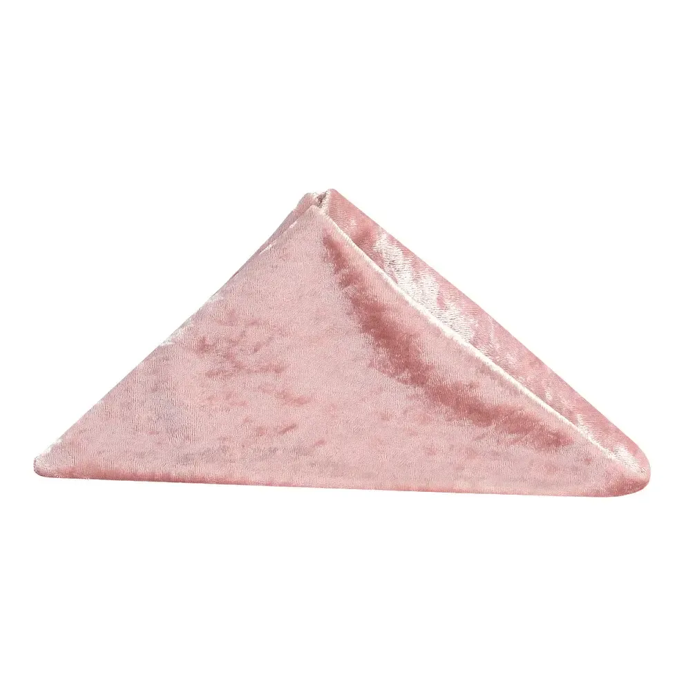 Dusty Rose Mauve Velvet Napkin