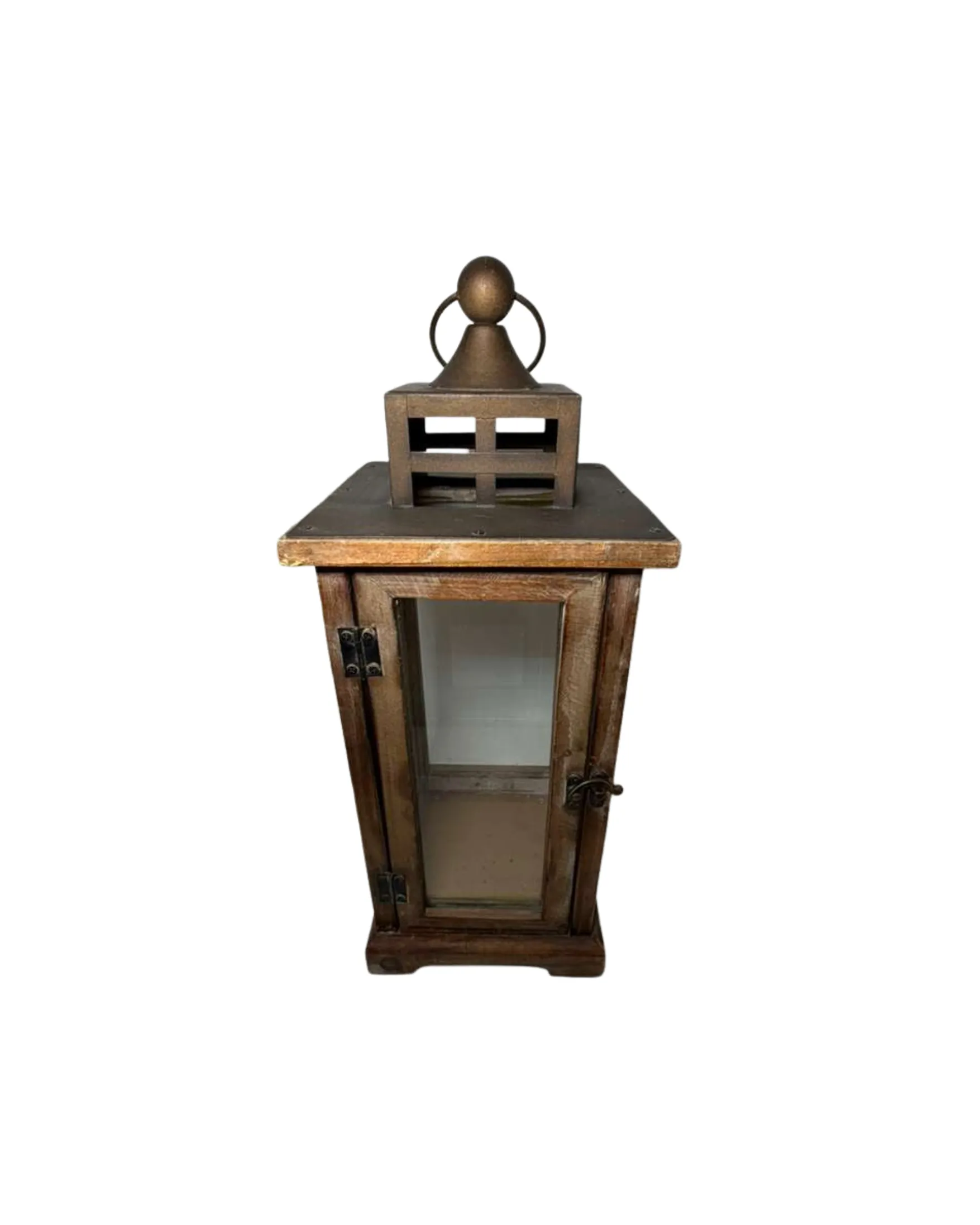 Rustic Wooden Lantern